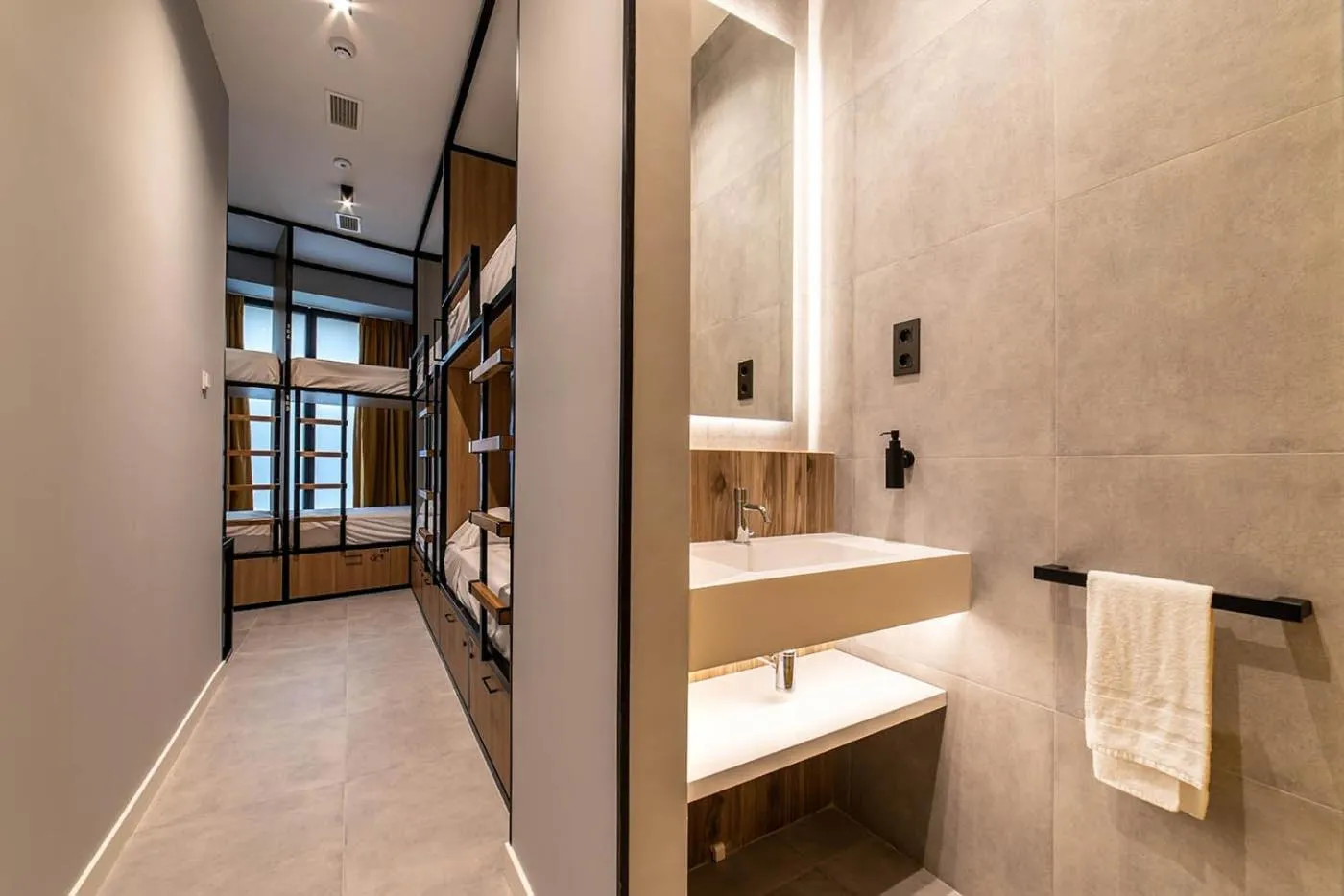 Bathroom in Petit Hostel La Latina