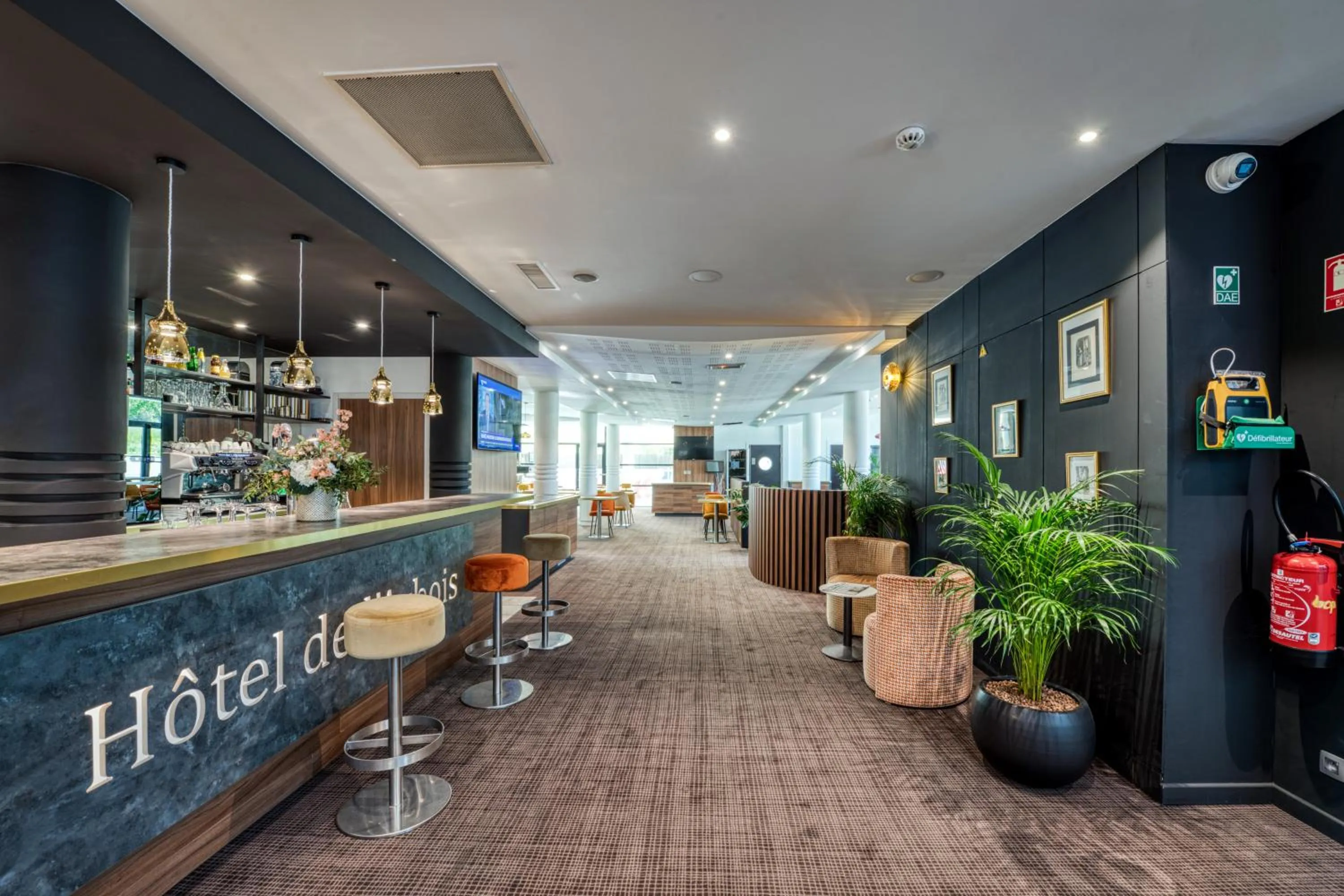 Lounge or bar in Best Western Hotel De Larbois