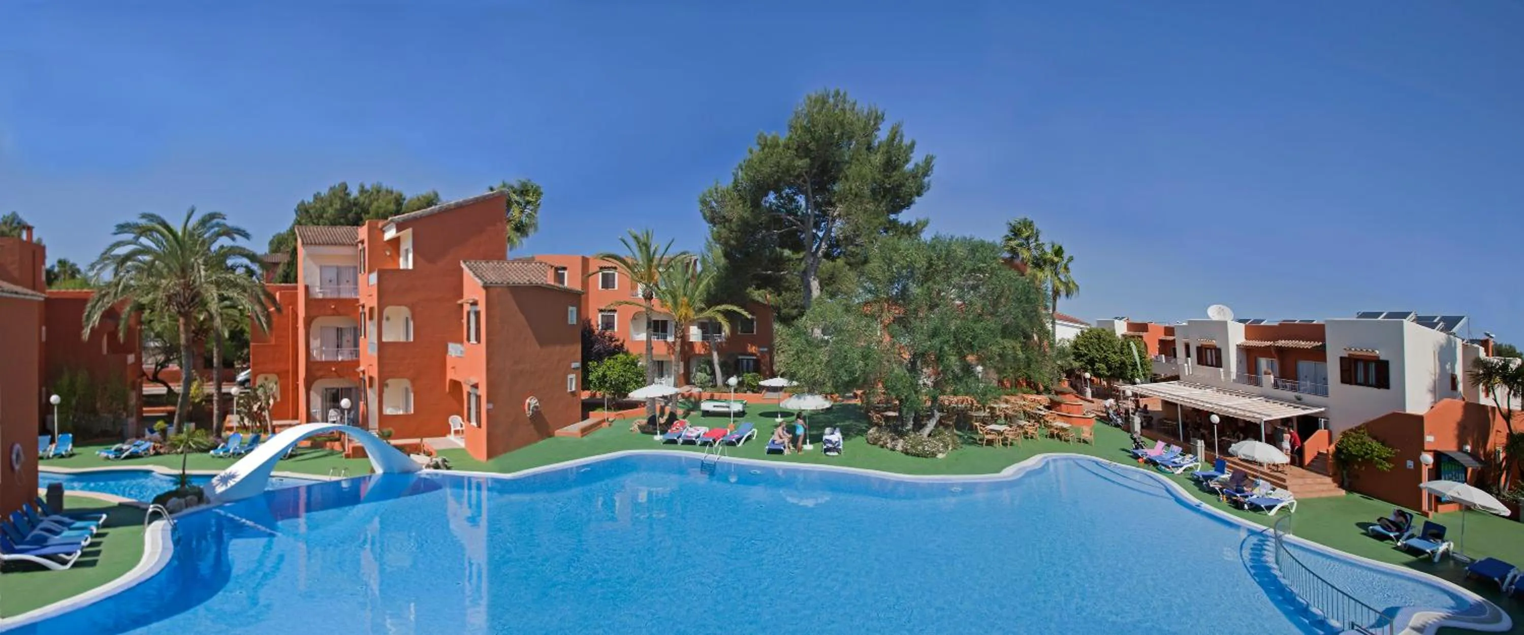 Pool view in HSM Club Torre Blanca