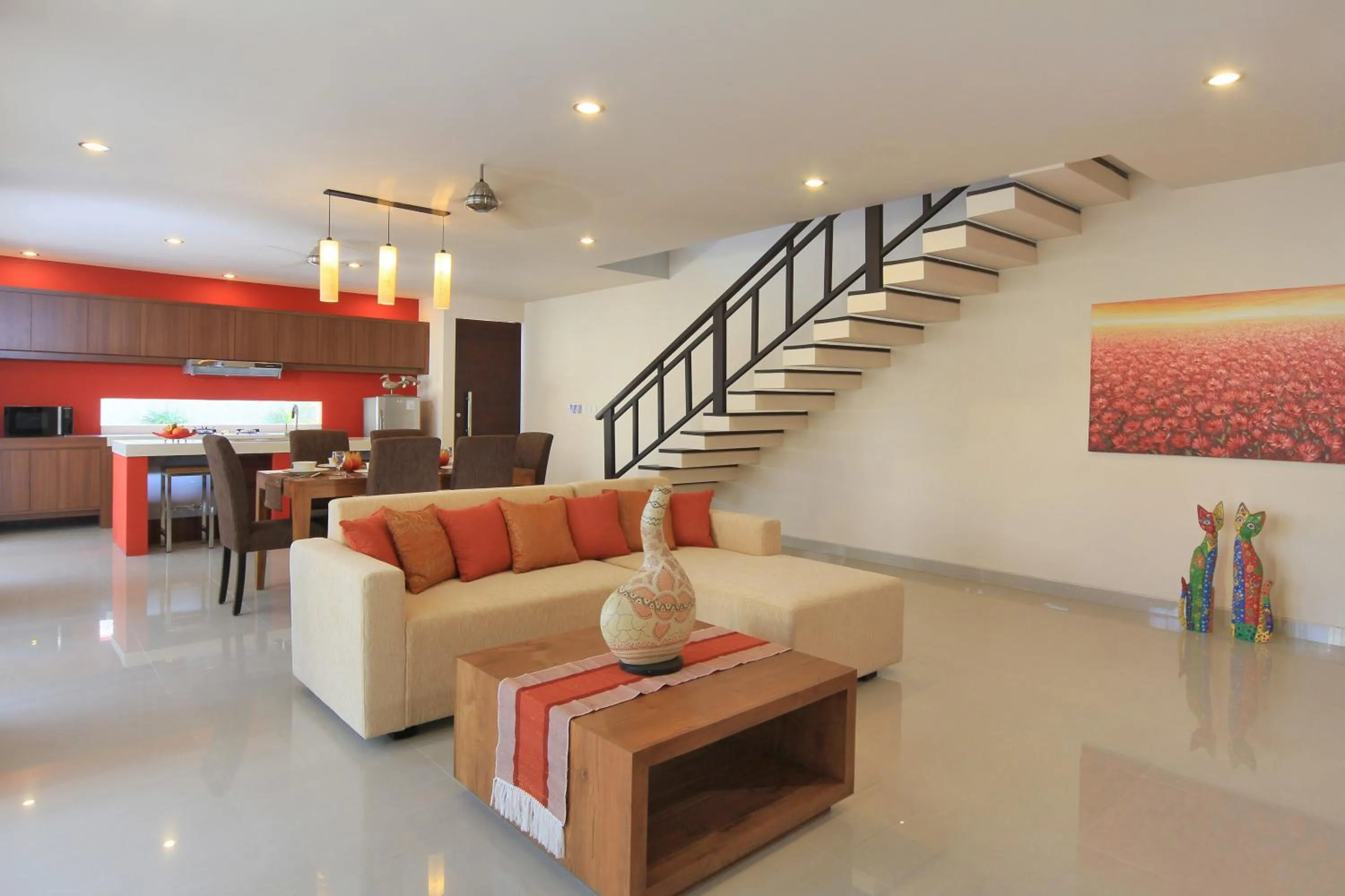 Living room in Destiny Villas and Residence