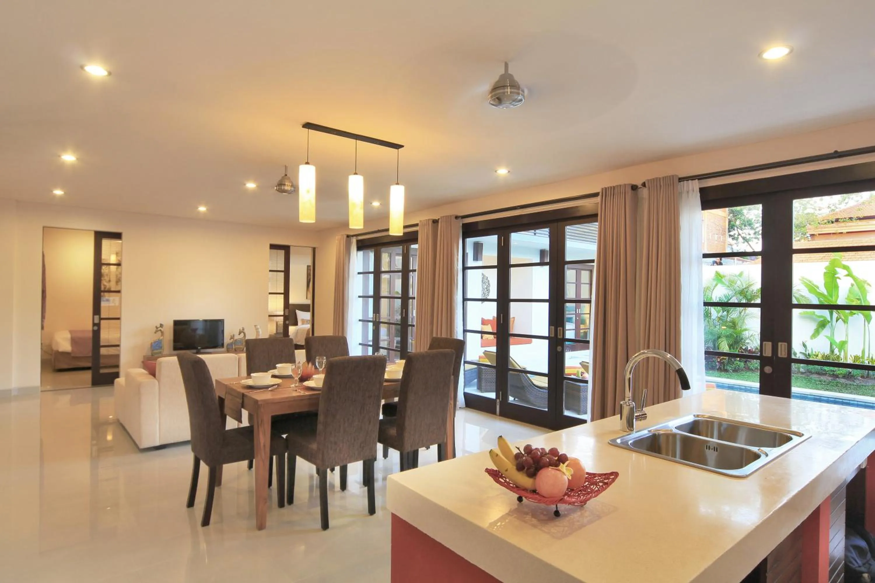 Kitchen or kitchenette in Destiny Villas and Residence