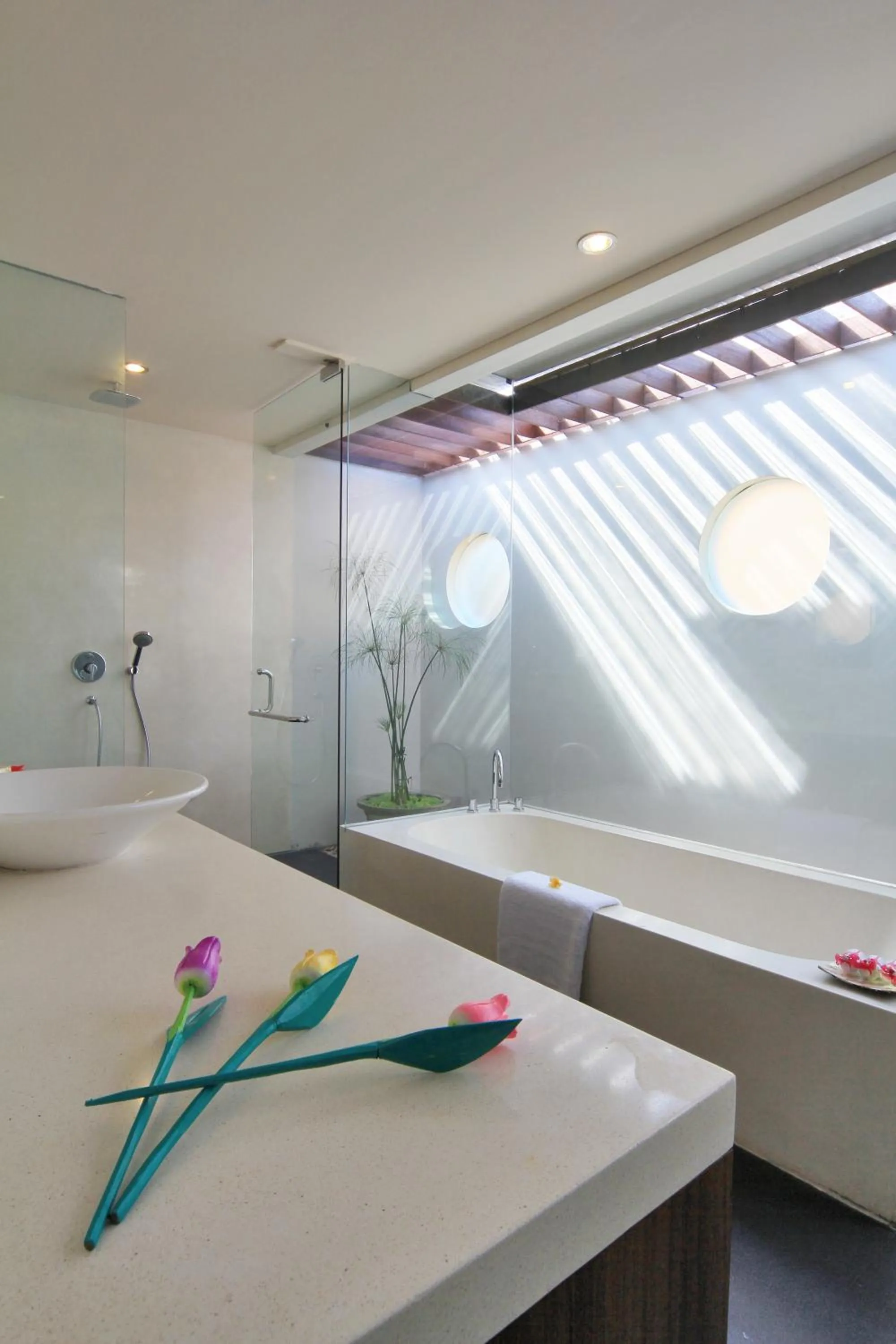 Bathroom in Destiny Villas and Residence