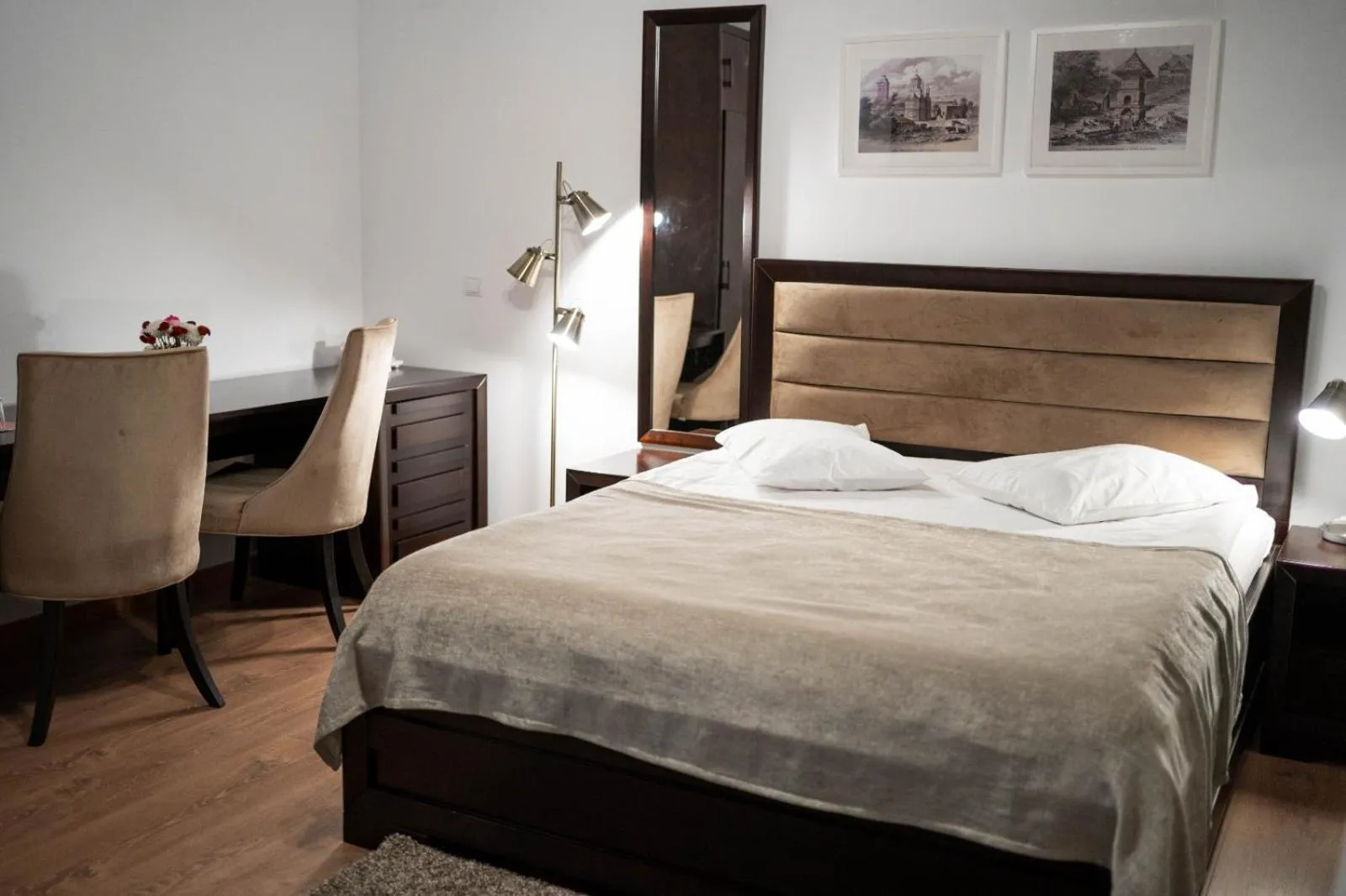 Bed in Hotel THR Center