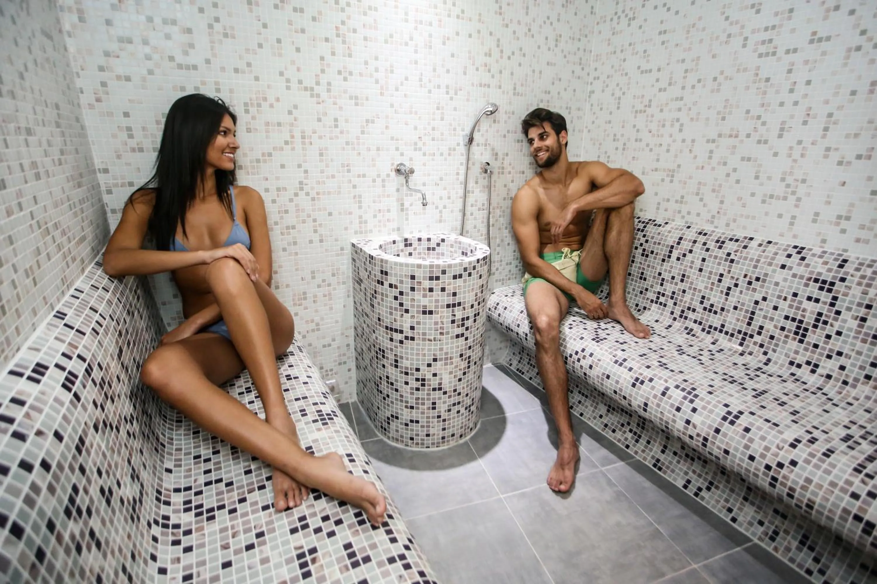 Steam room in Hotel Centar No.1