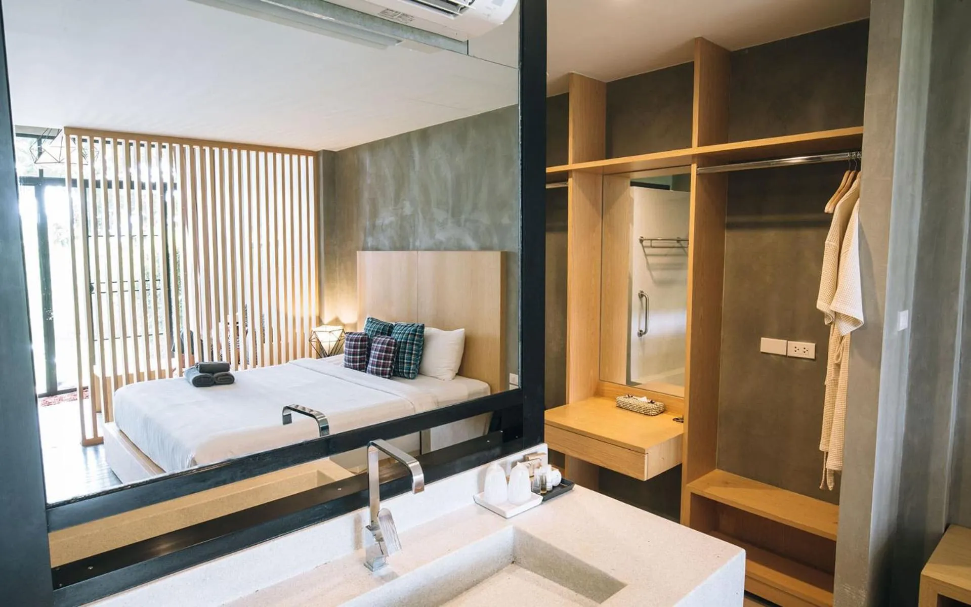 Bed in Veravian Resort