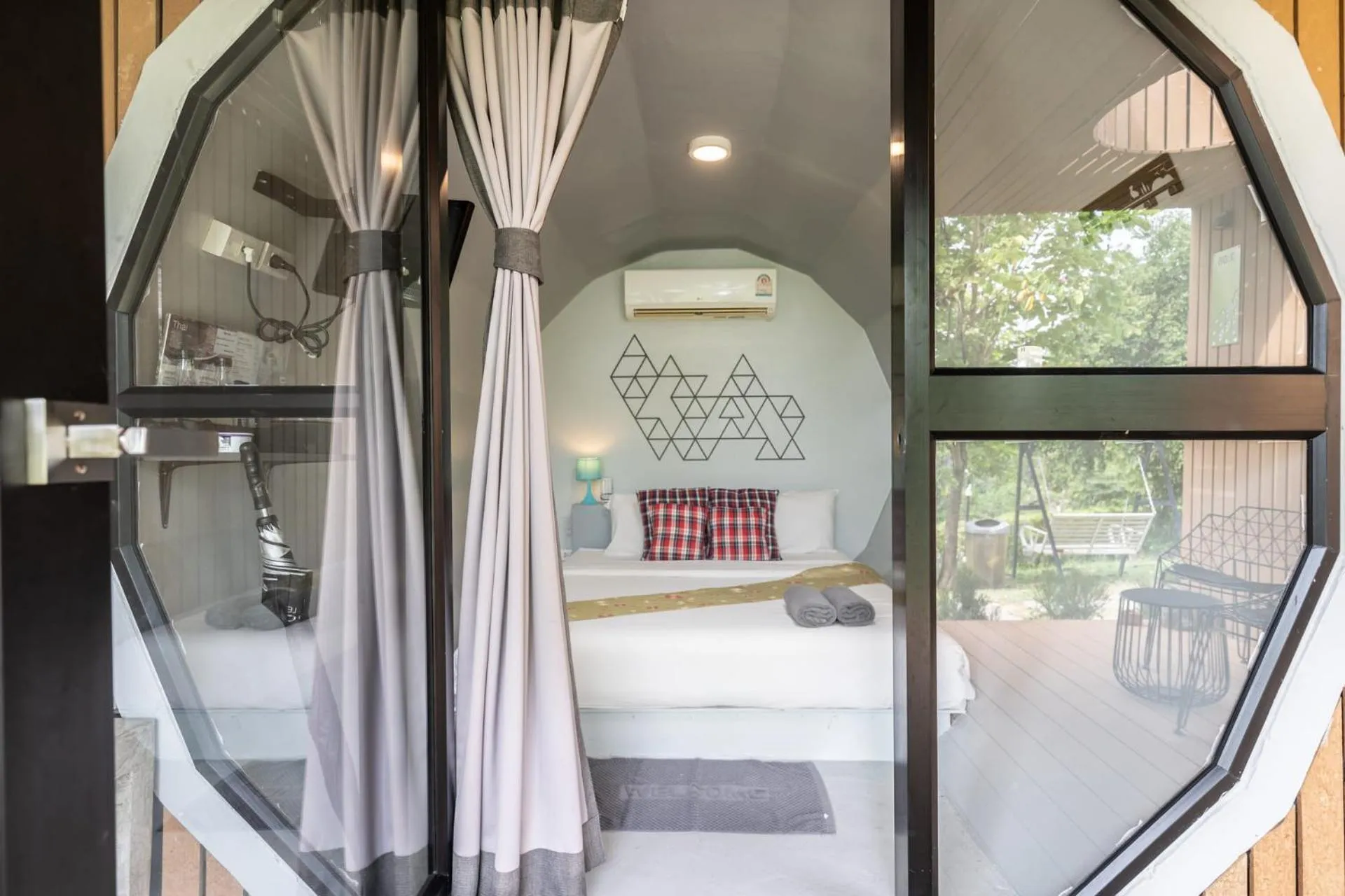 Bed in Veravian Resort