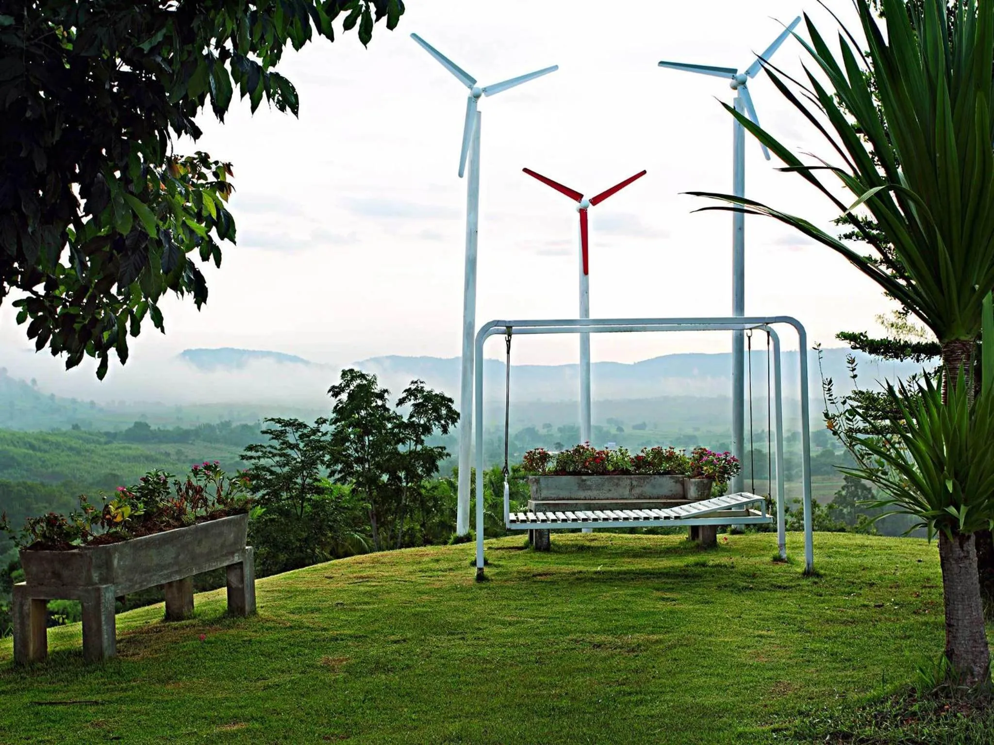 Patio in Veravian Resort