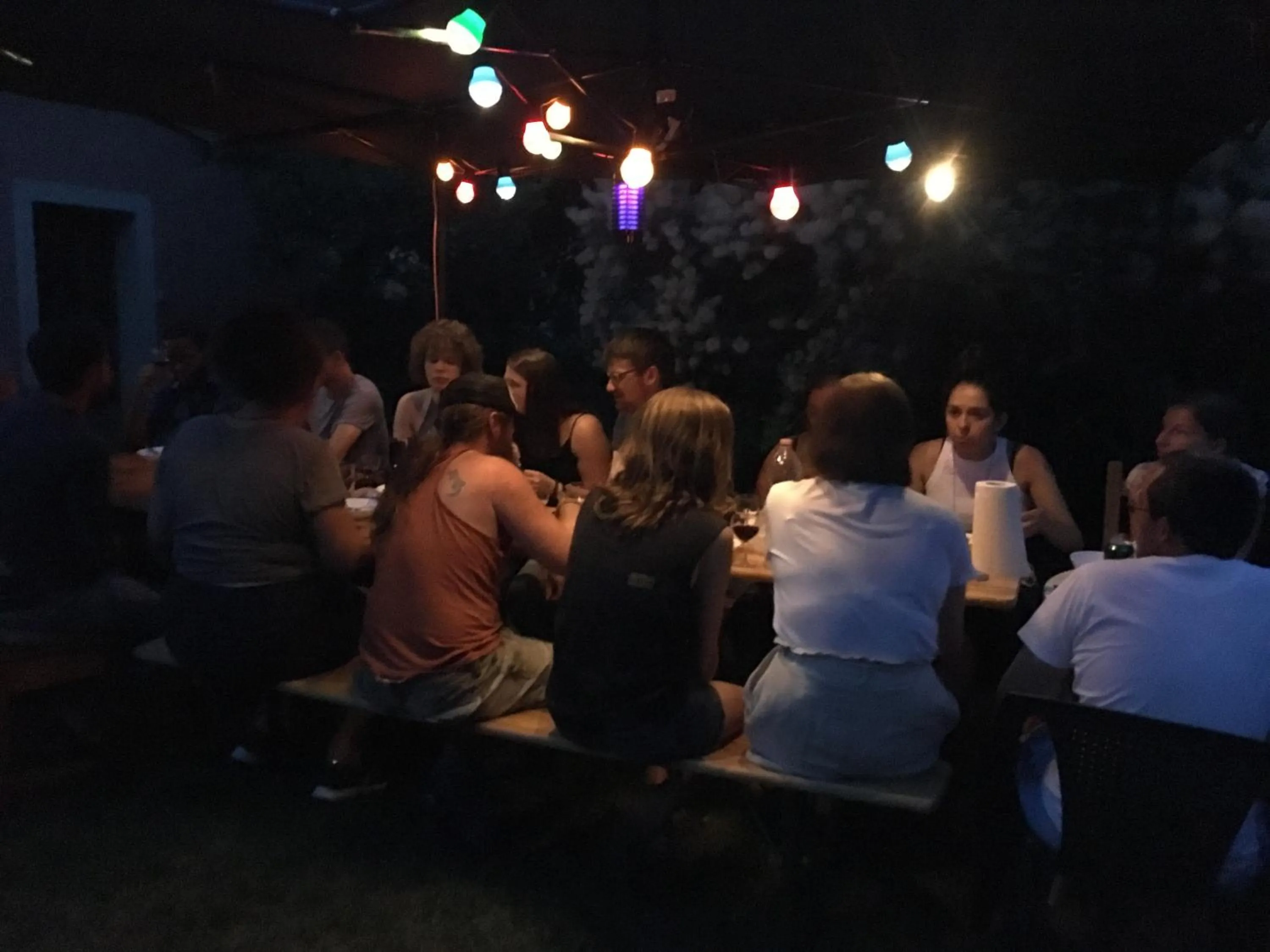 People in Budapest Garden Hostel - Age limit 39