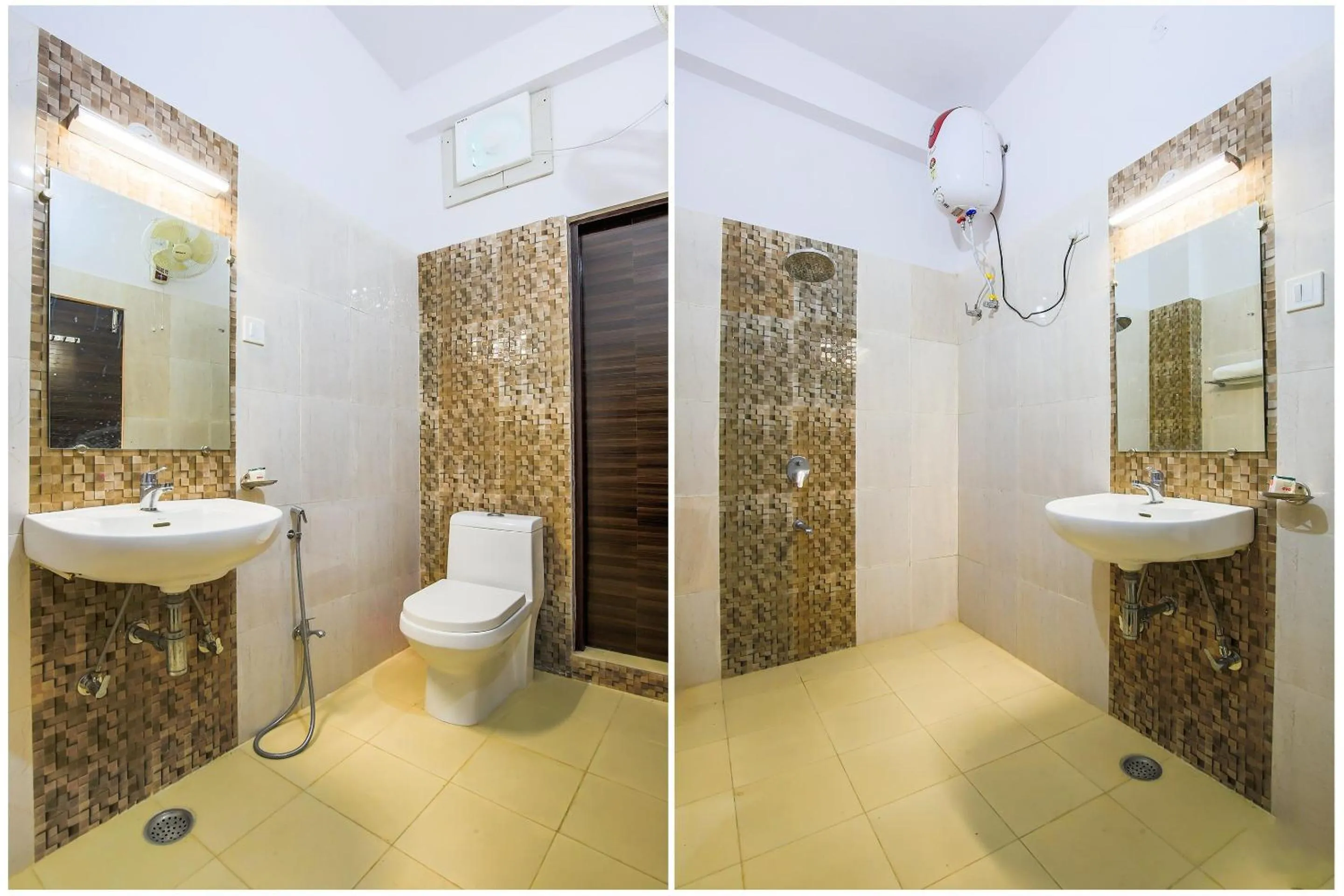 Bathroom in Hotel O Vaibhav laxmi Paradise