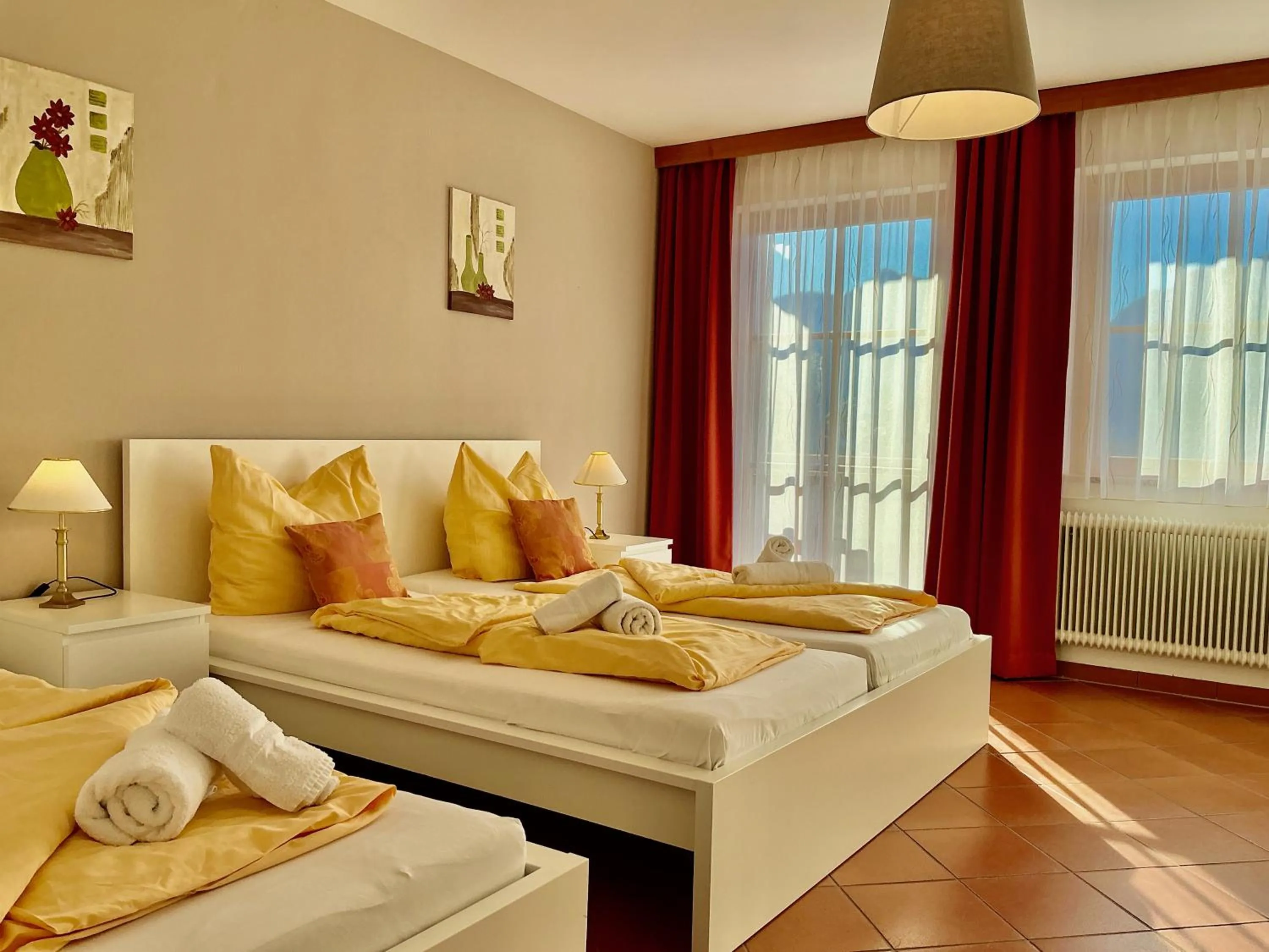 Bedroom, Bed in Landhaus Mitsche