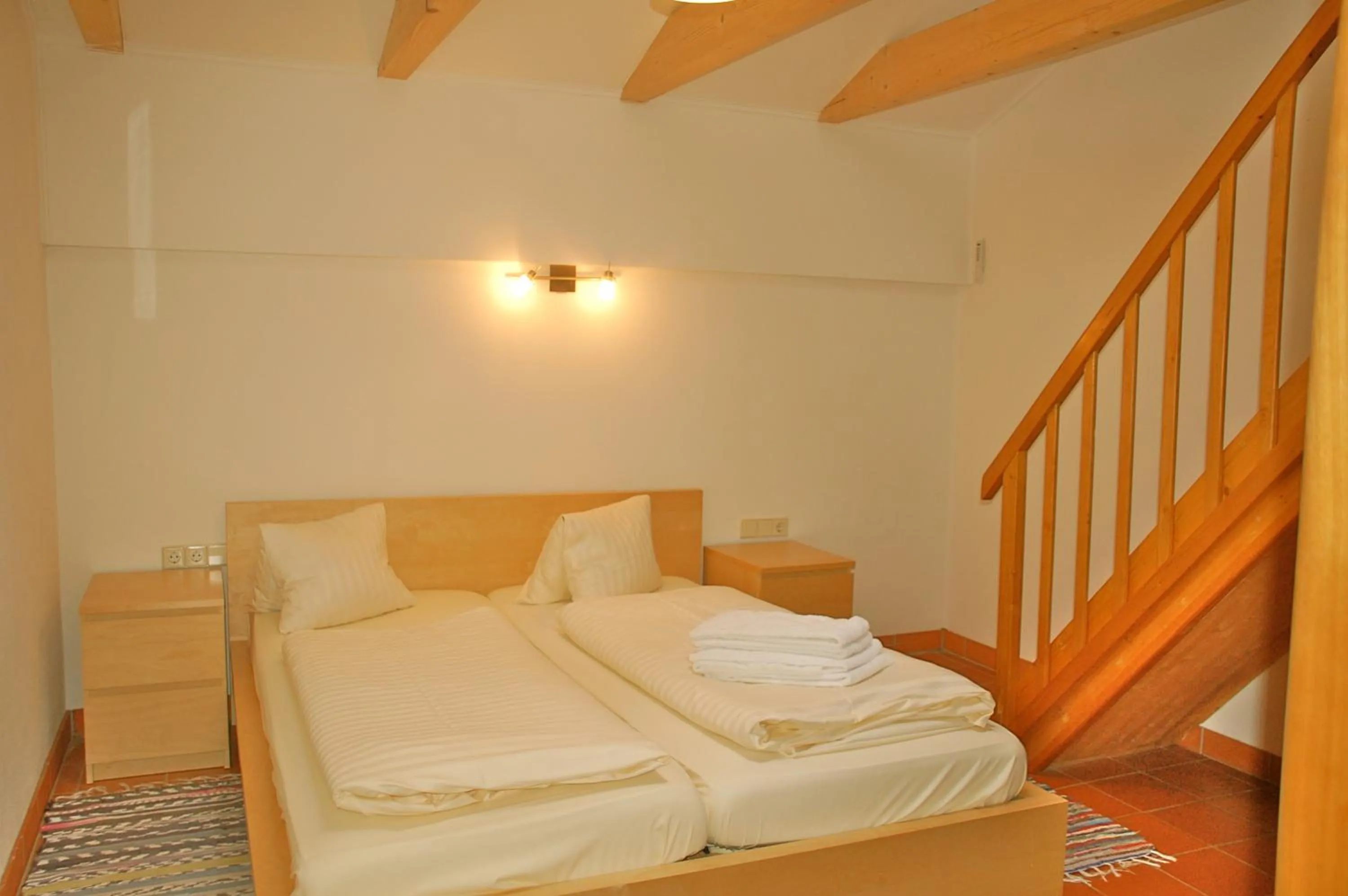 Bedroom, Bed in Landhaus Mitsche