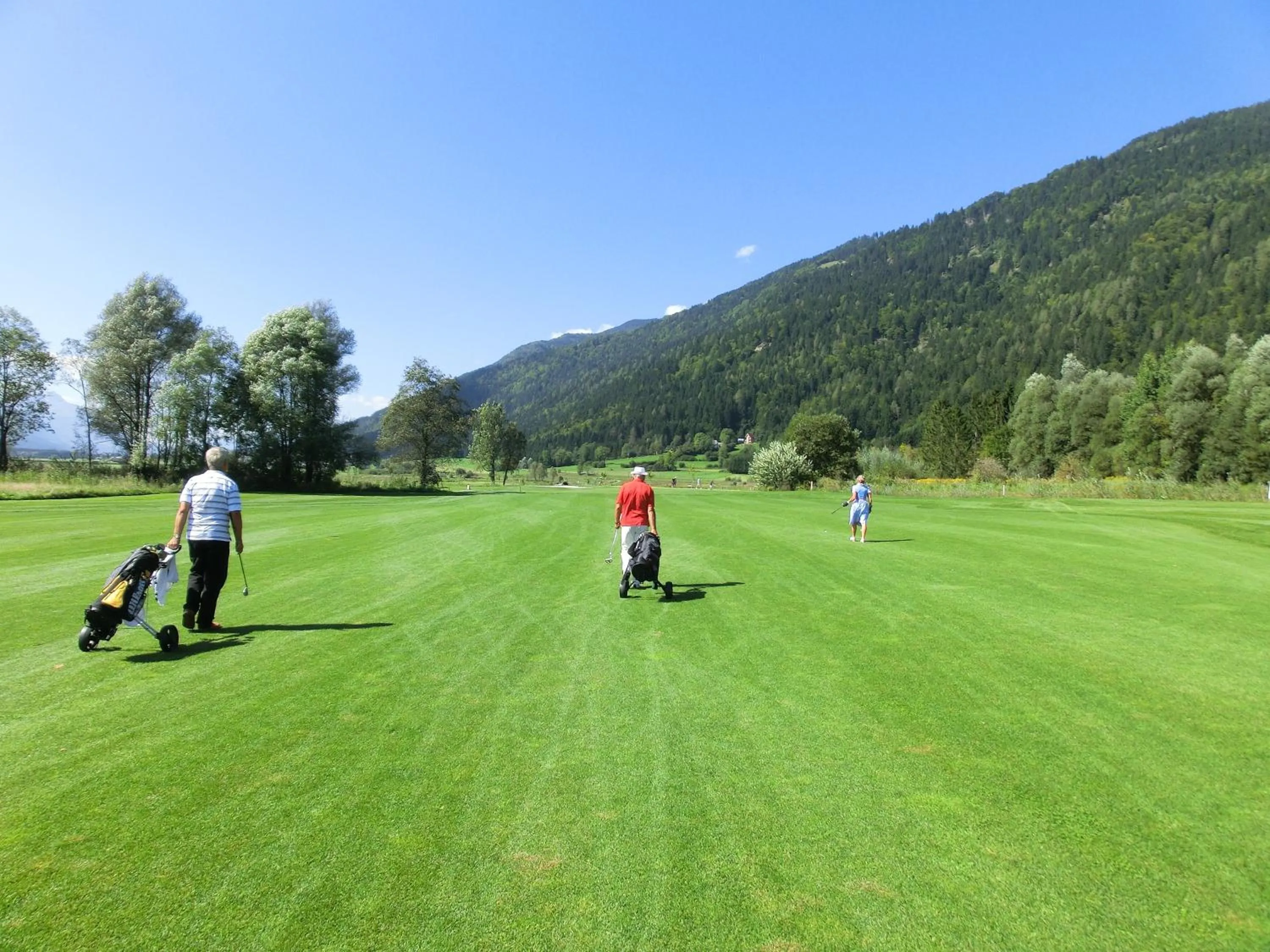 Golfcourse in Landhaus Mitsche