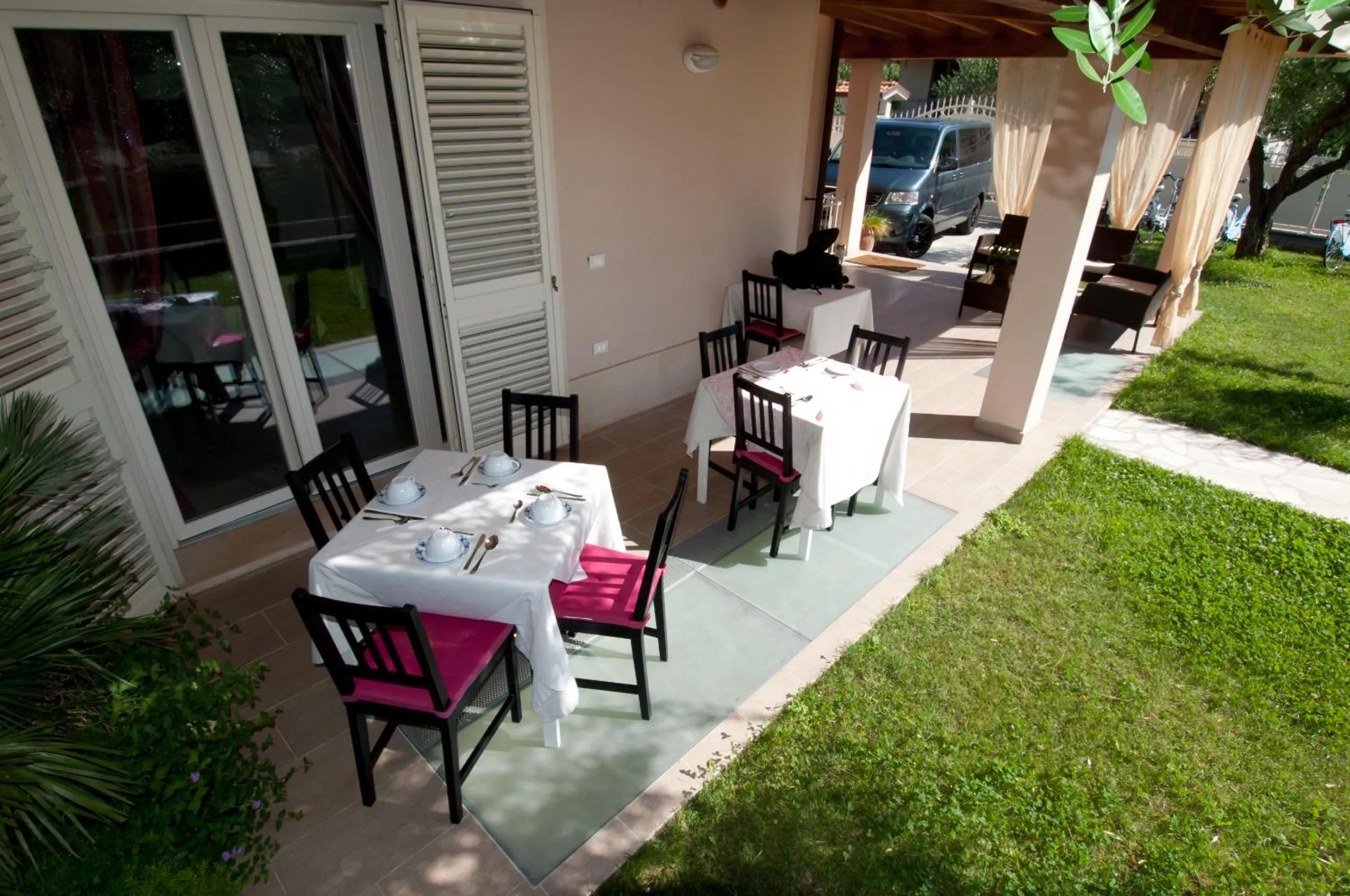 Patio in B&B Alle Tre Rose