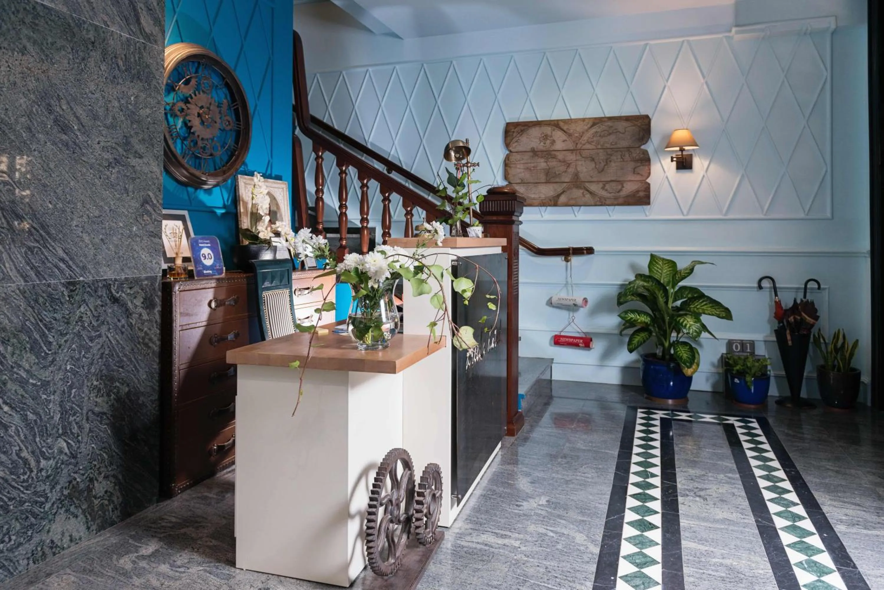 Lobby or reception in Areela Boutique Hotel