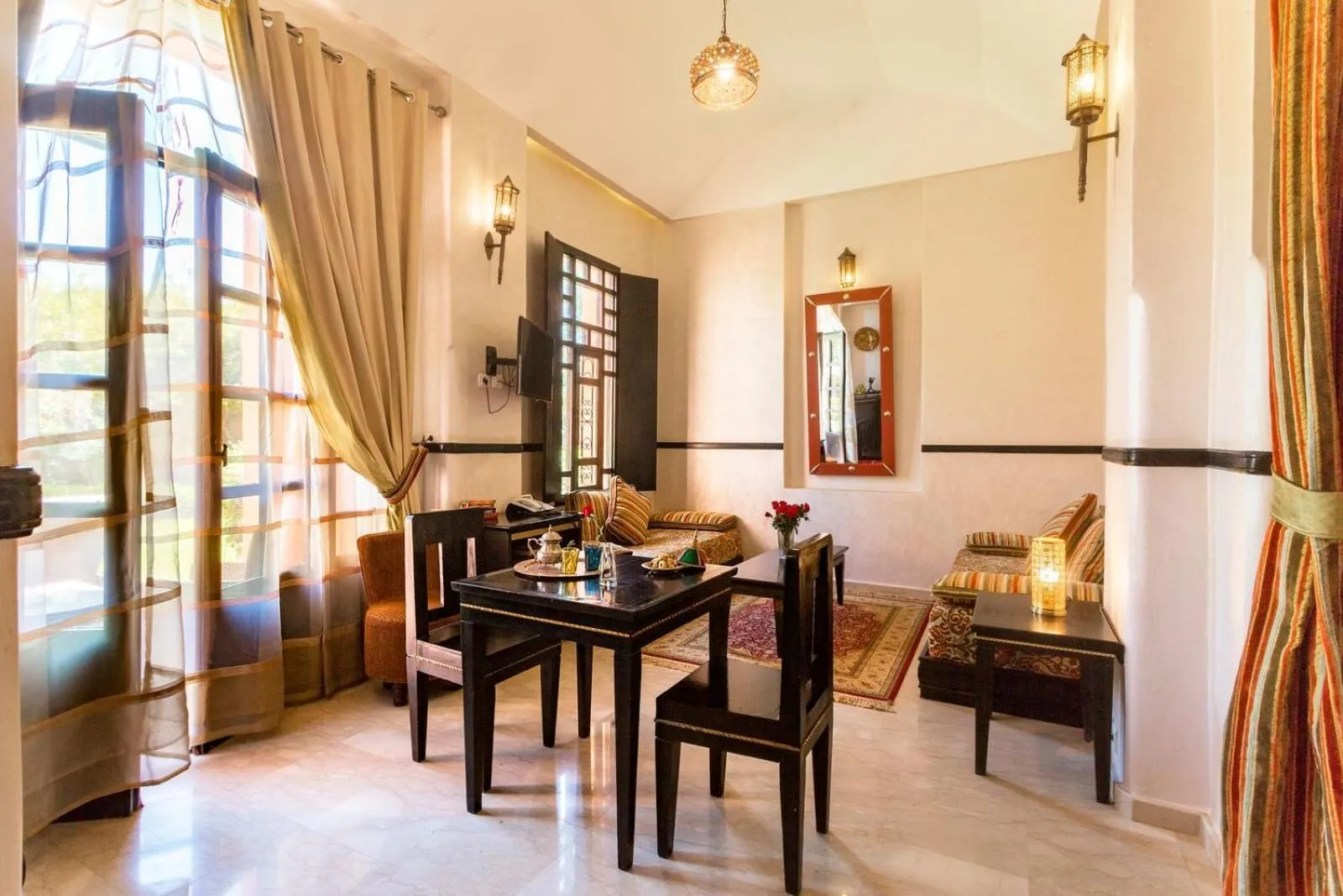 Living room in Hapimag Resort Marrakesh