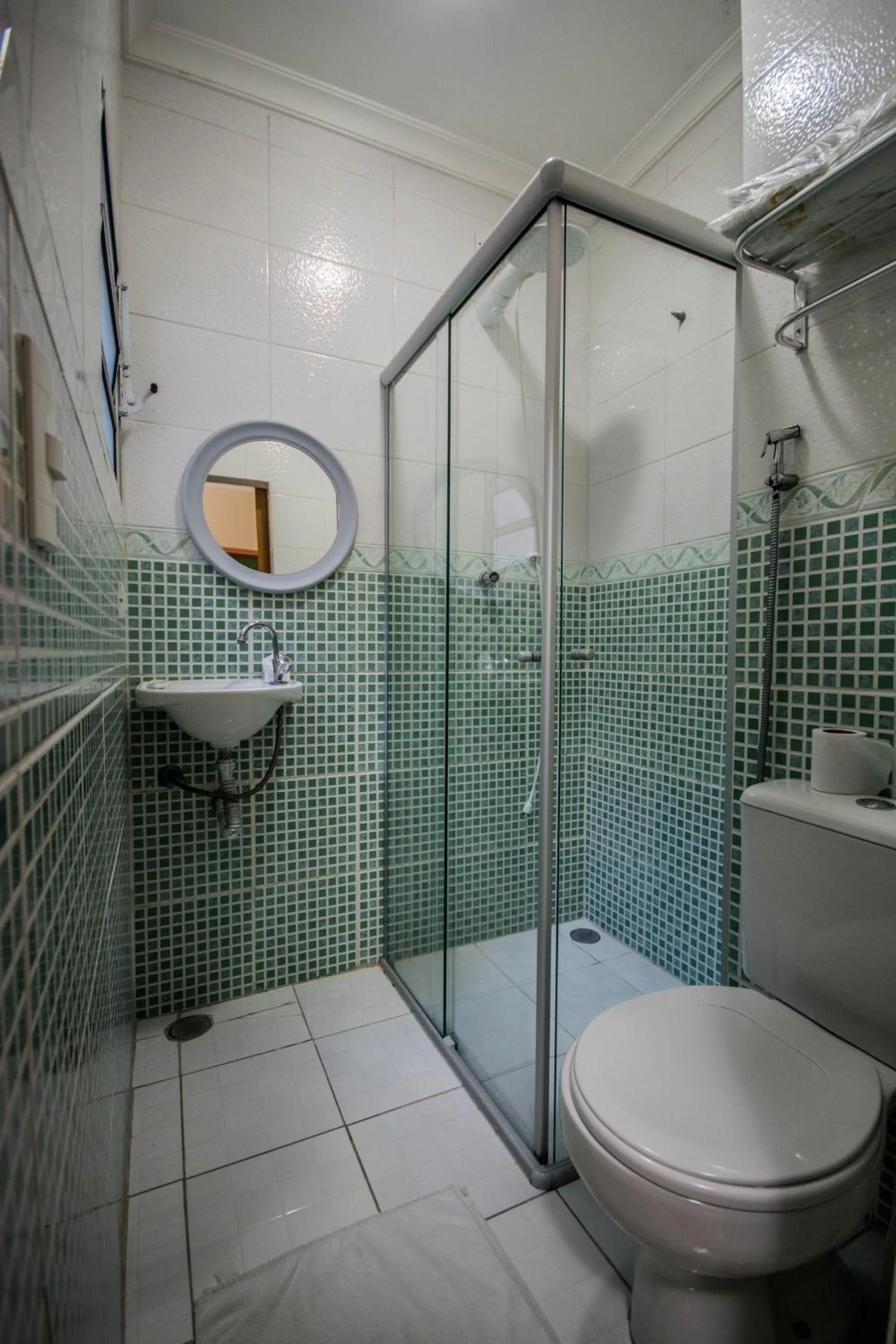 Shower in Hotel Estação Paraíso - ao lado do Metrô Paraíso e 600m da Av Paulista