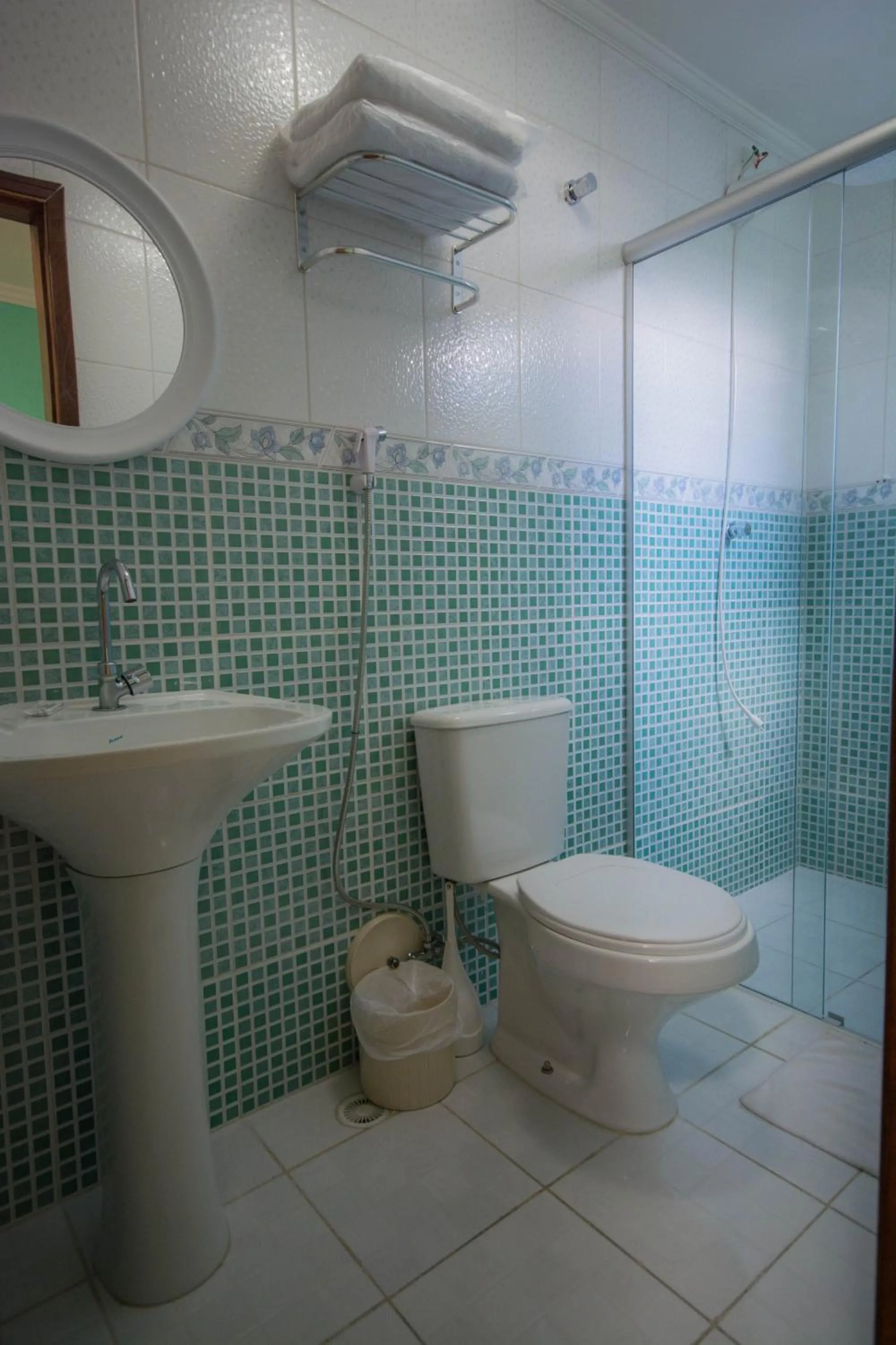 Bathroom in Hotel Estação Paraíso - ao lado do Metrô Paraíso e 600m da Av Paulista