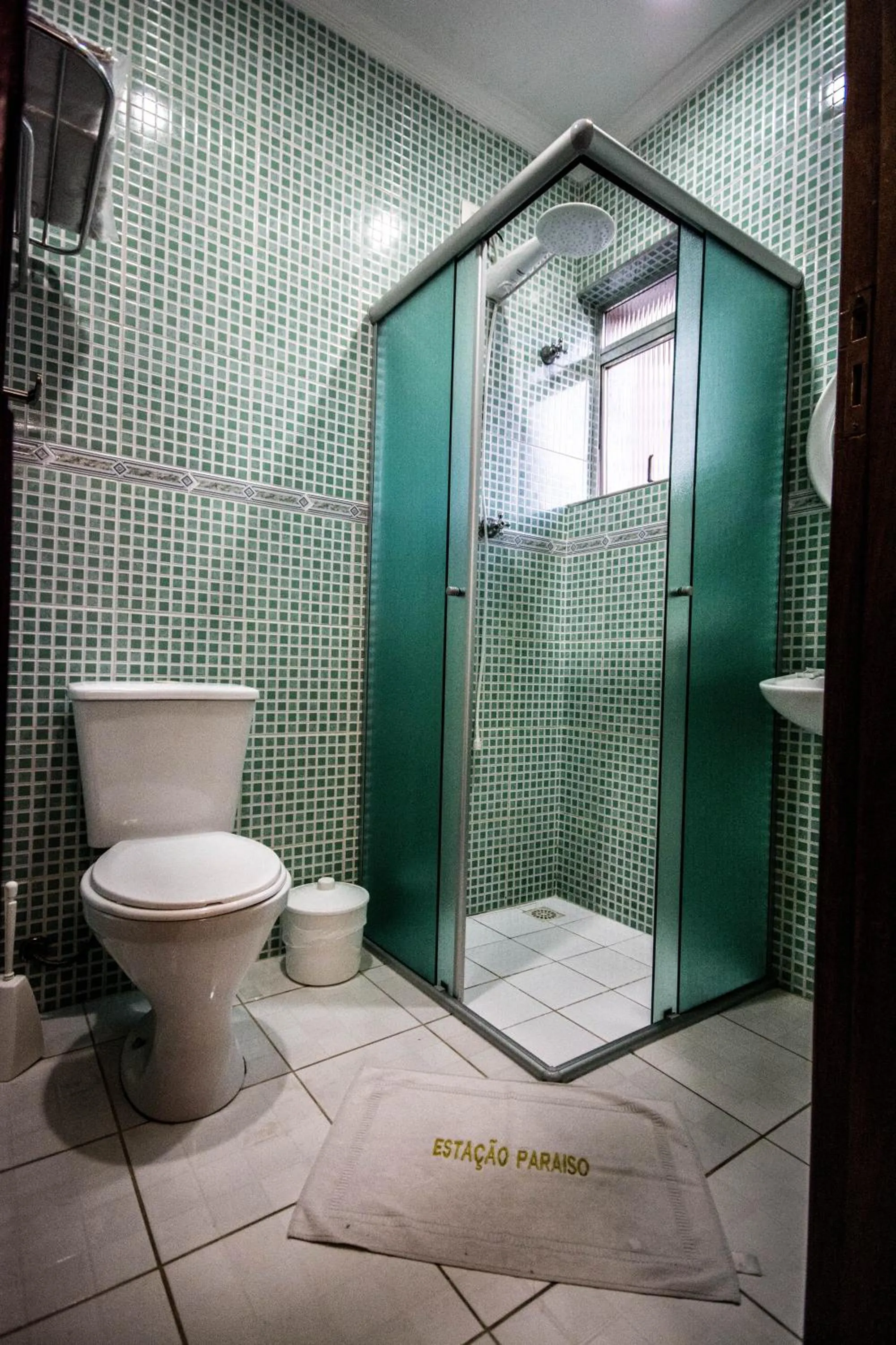 Shower in Hotel Estação Paraíso - ao lado do Metrô Paraíso e 600m da Av Paulista