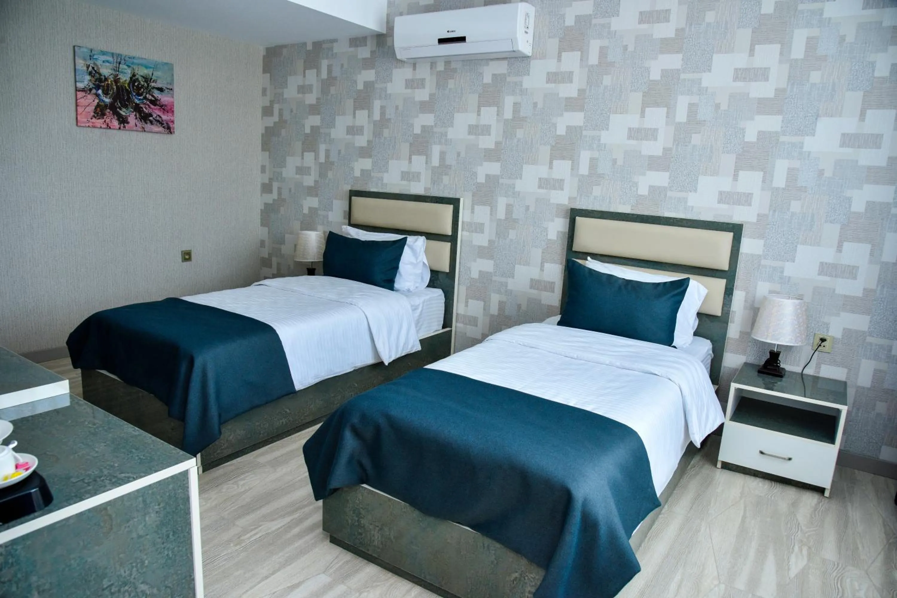 Bed in Supreme Hotel Baku