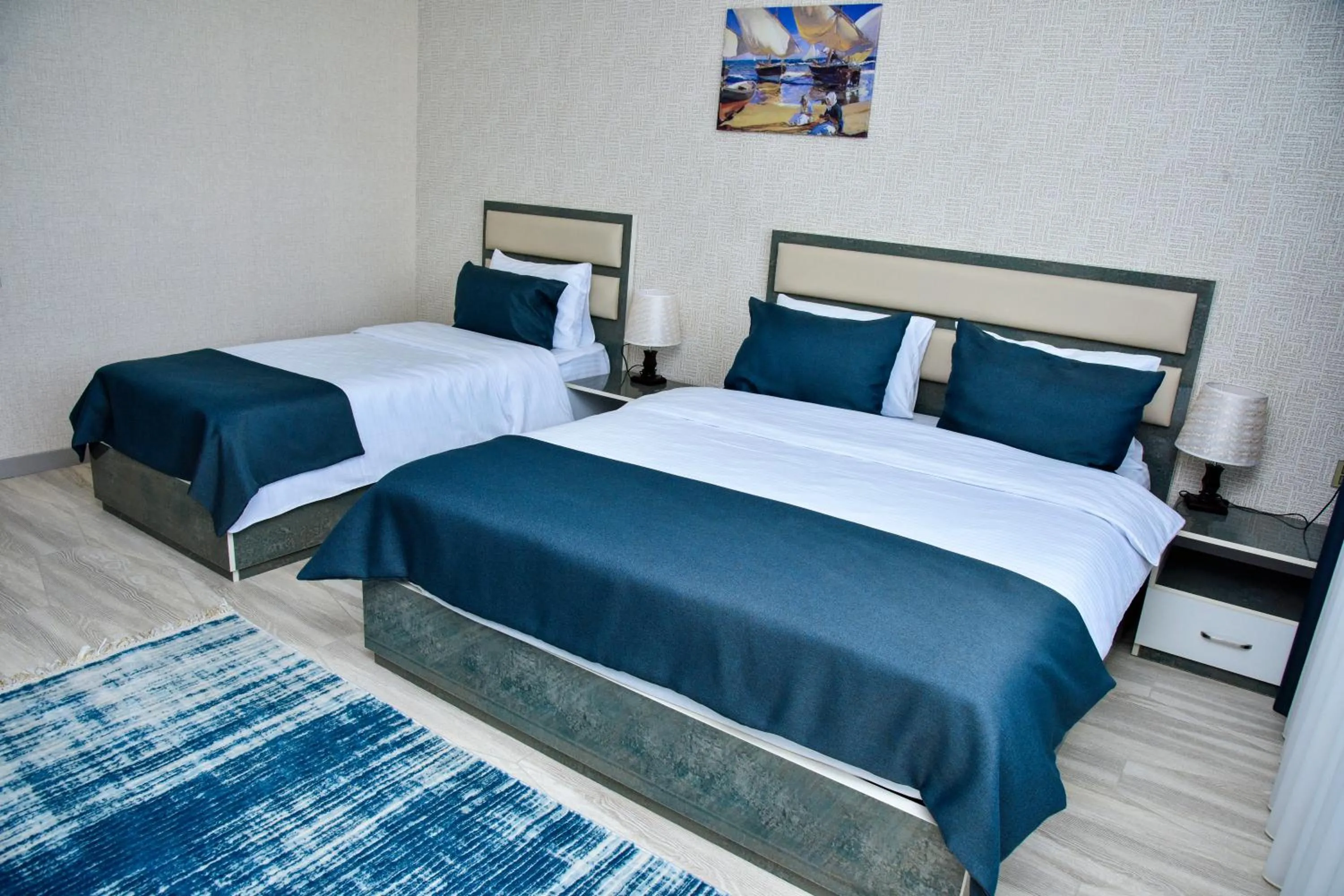 Bed in Supreme Hotel Baku