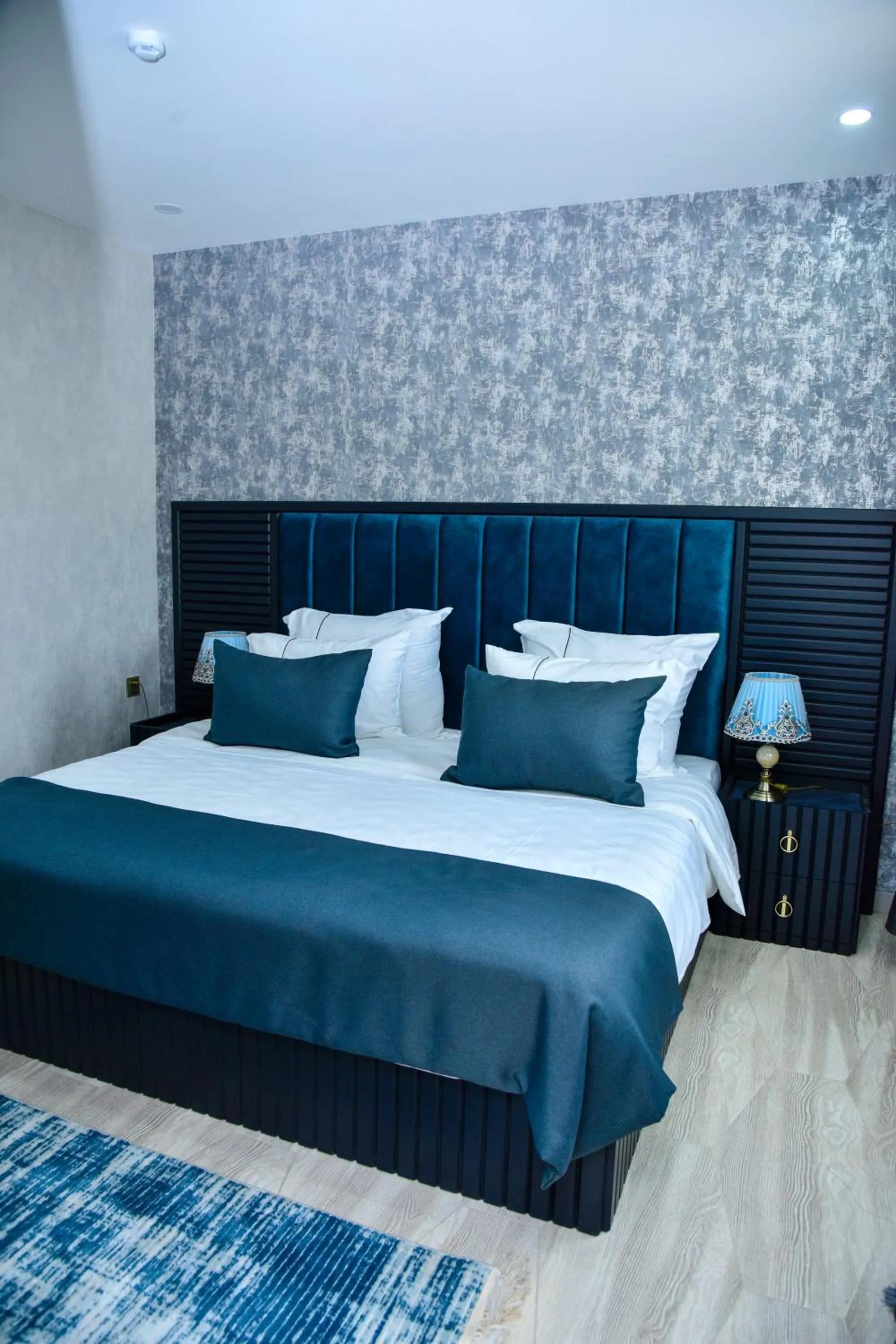 Bed in Supreme Hotel Baku