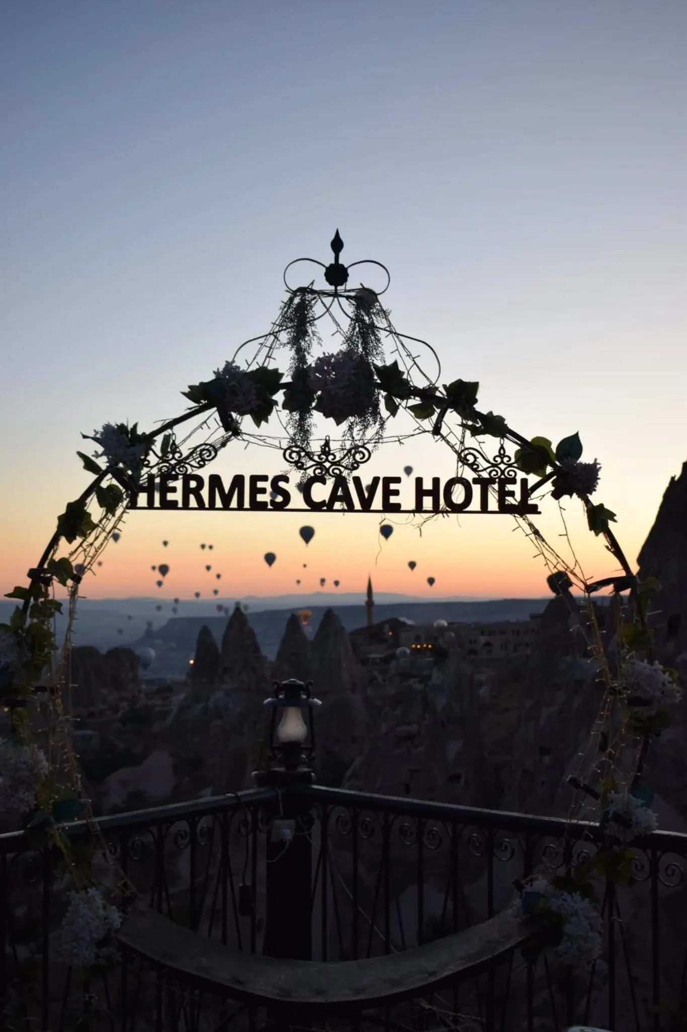 Natural landscape in Hermes Cave Hotel