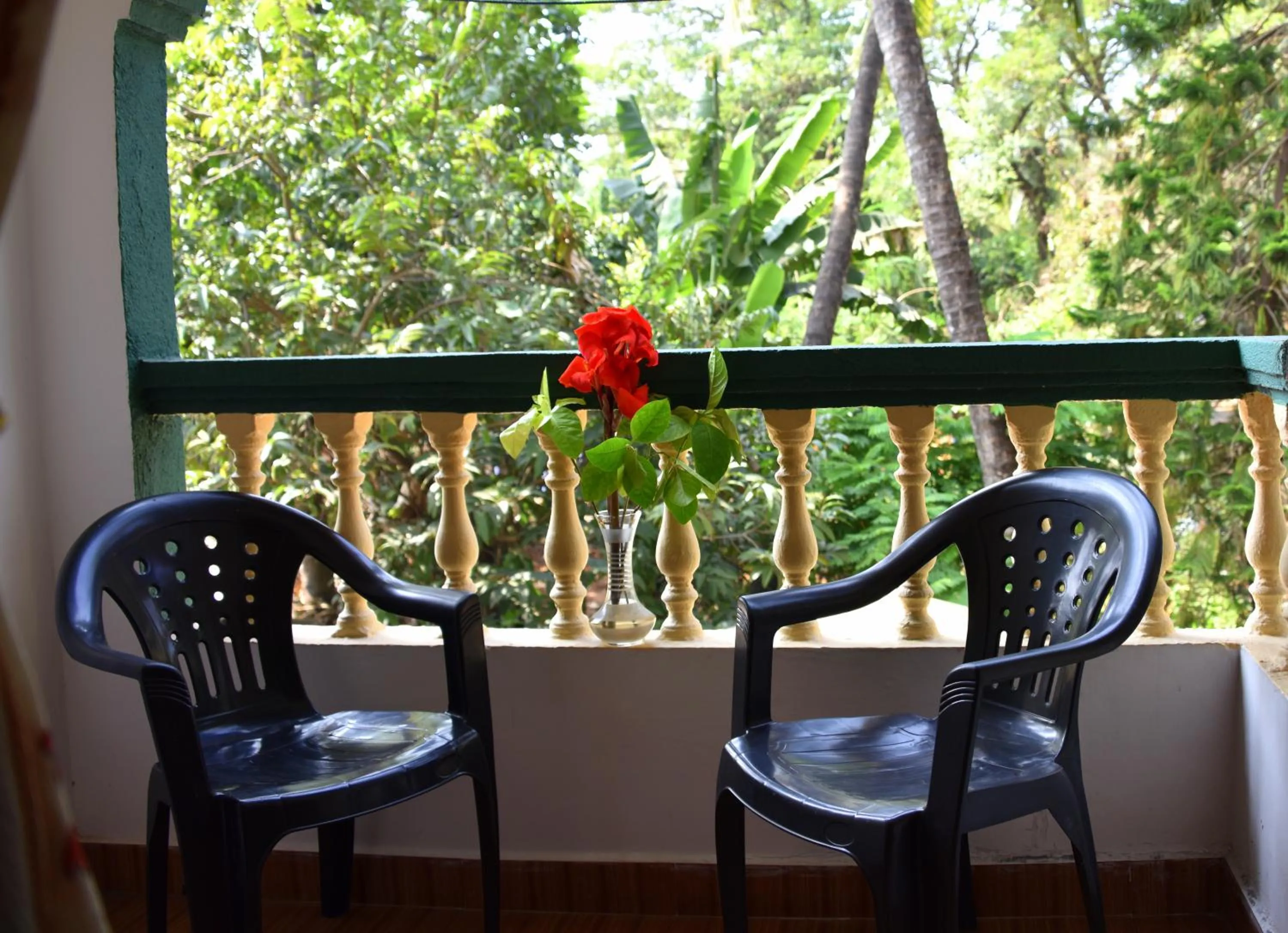 Patio in Hotel Kismat Mahal