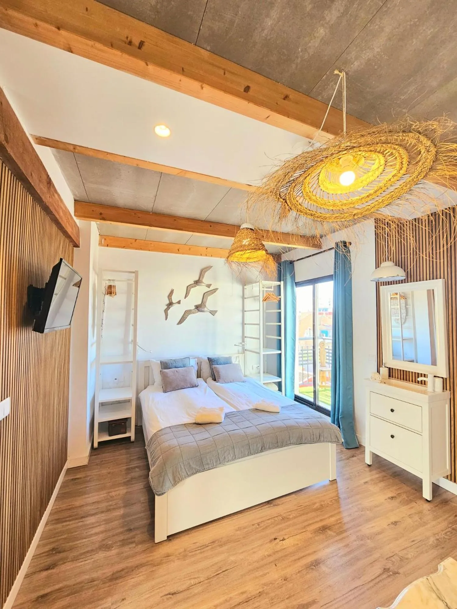 Bed in Apartamentos de la Huerta