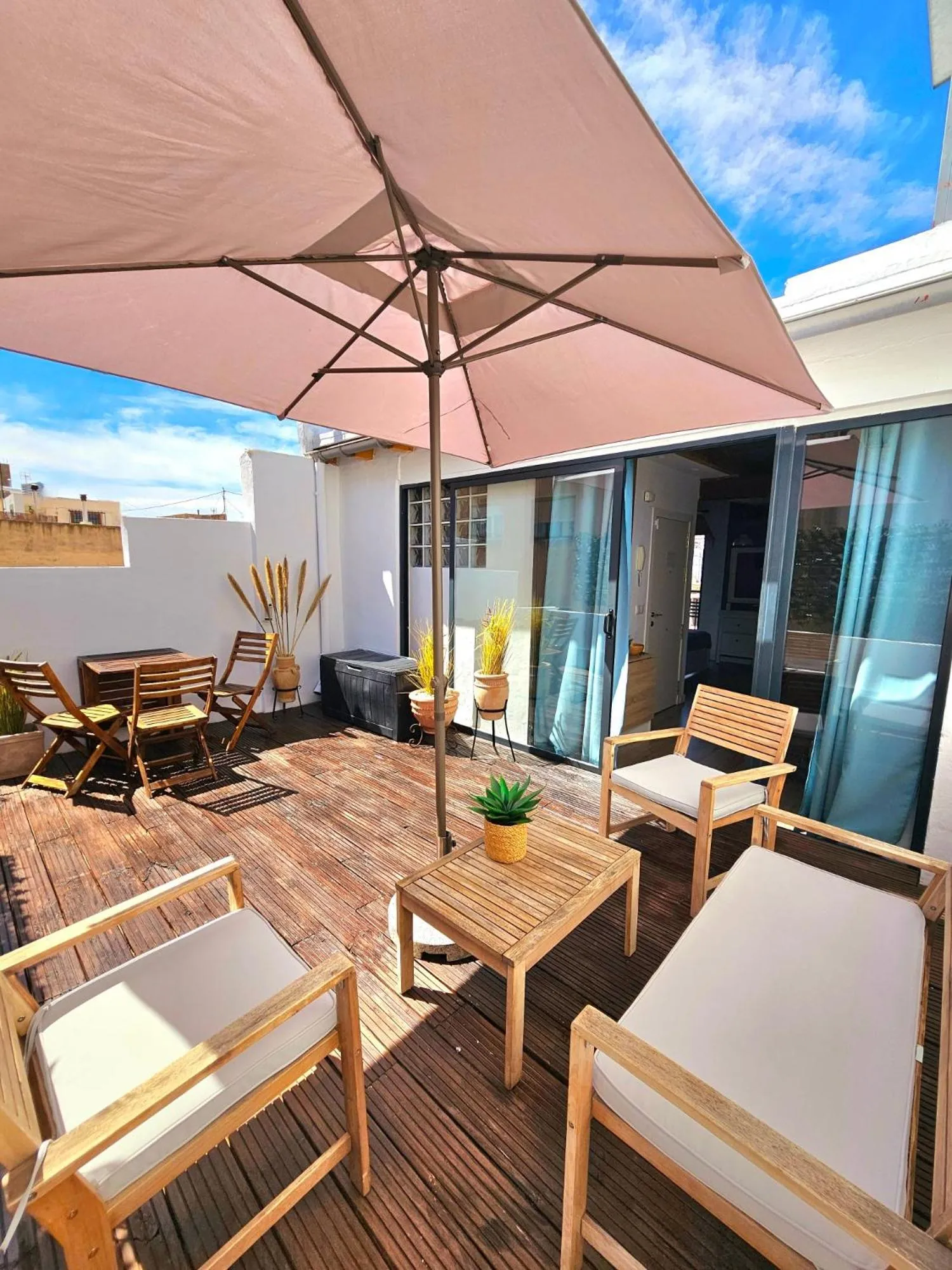 Balcony/Terrace in Apartamentos de la Huerta