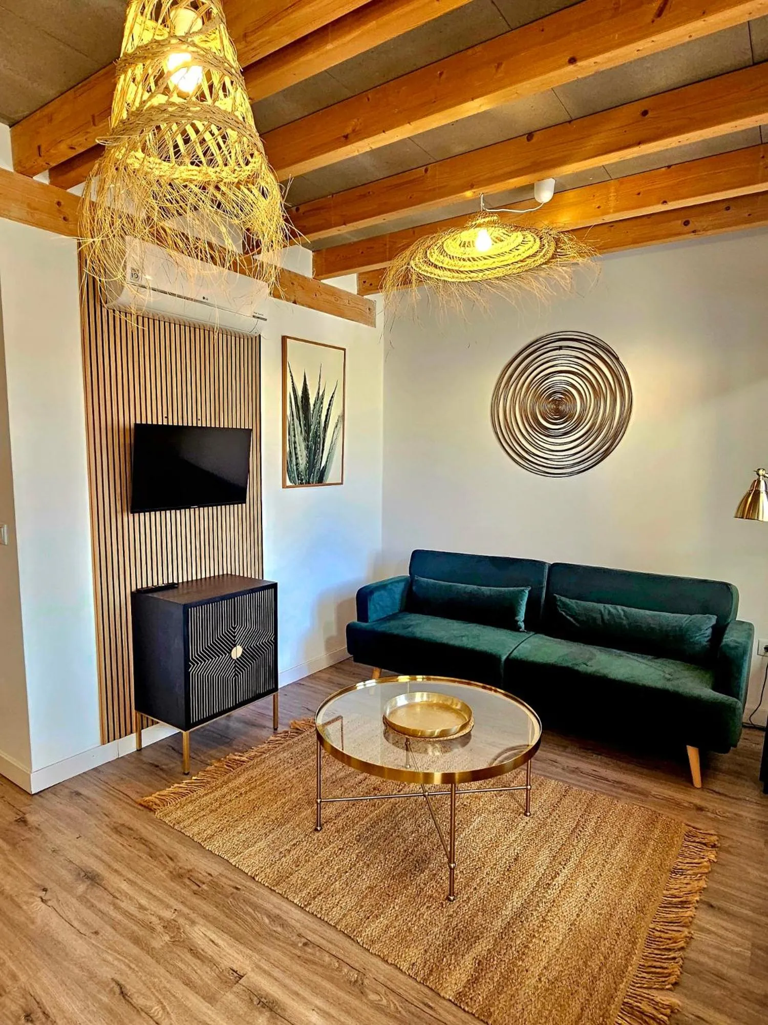 Living room in Apartamentos de la Huerta