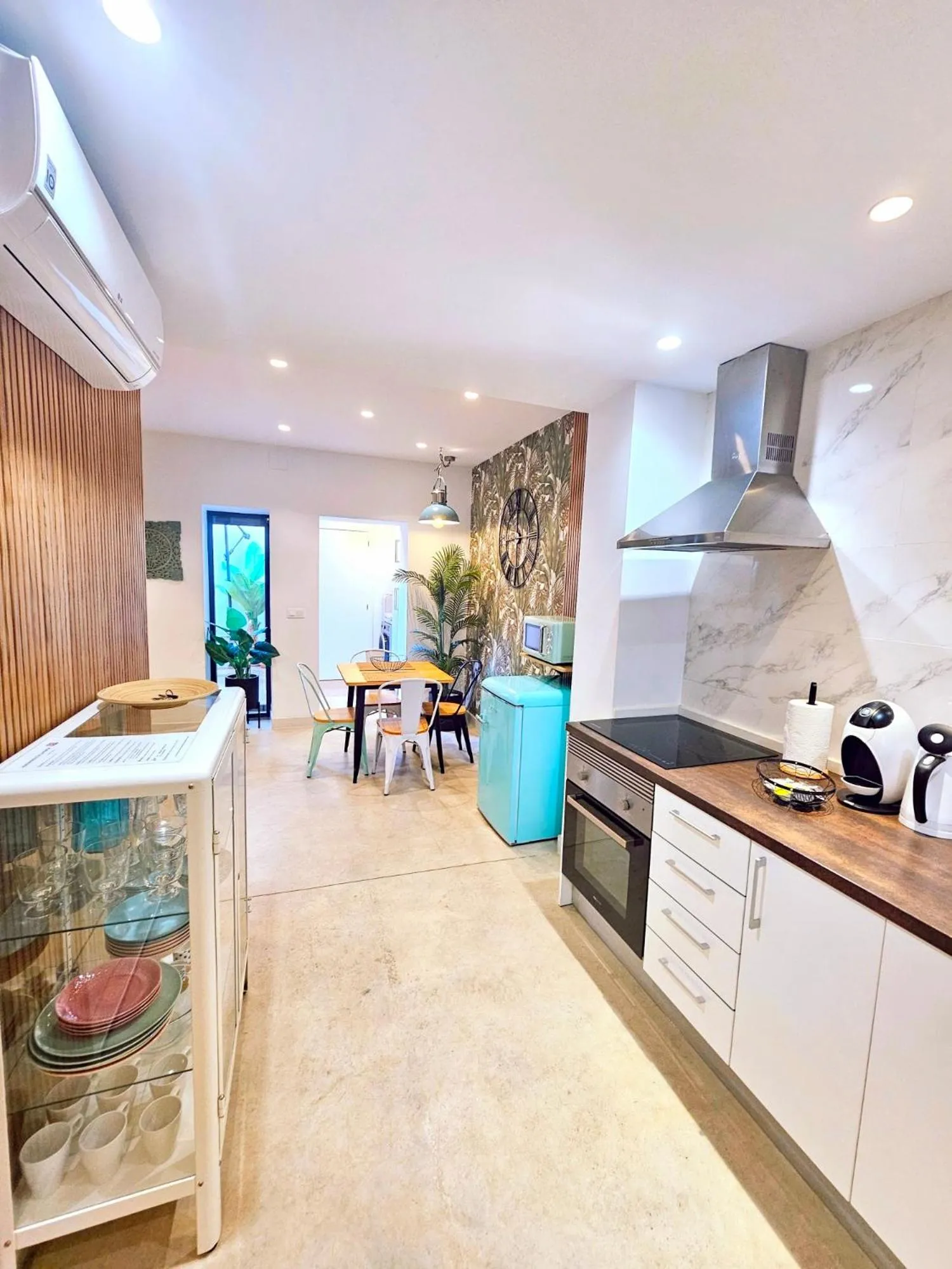 Kitchen or kitchenette in Apartamentos de la Huerta