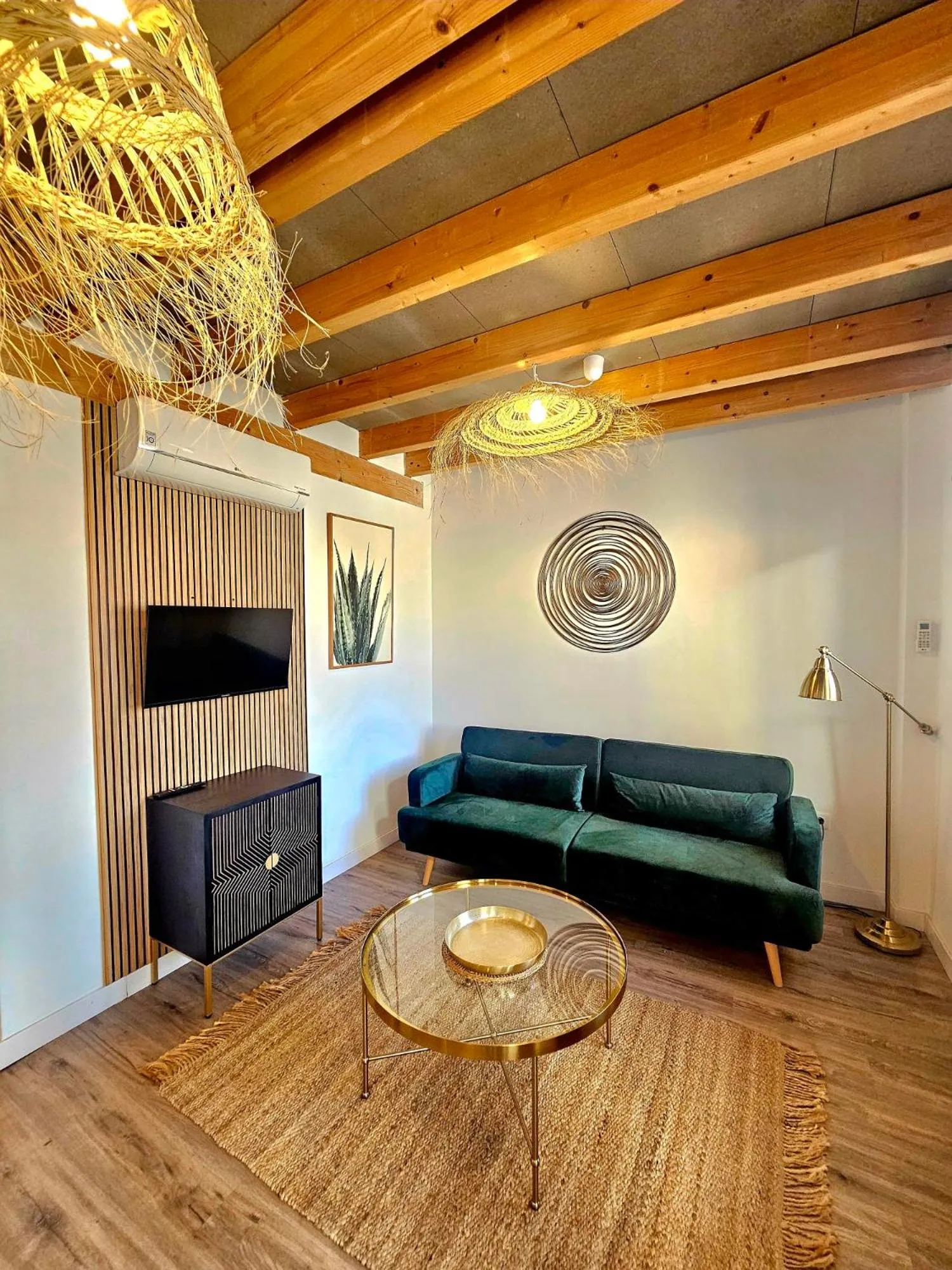 Living room in Apartamentos de la Huerta