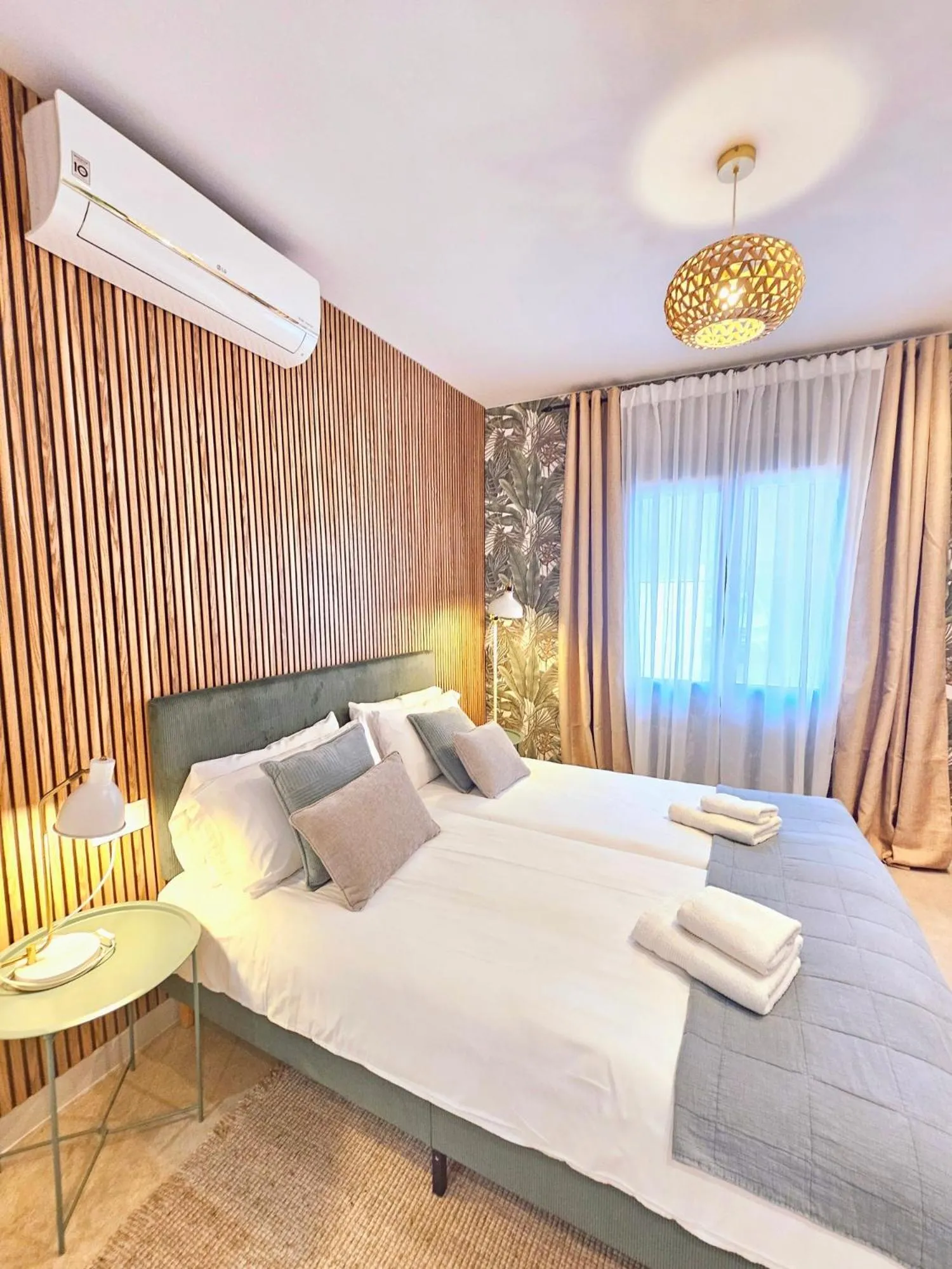 Bed in Apartamentos de la Huerta