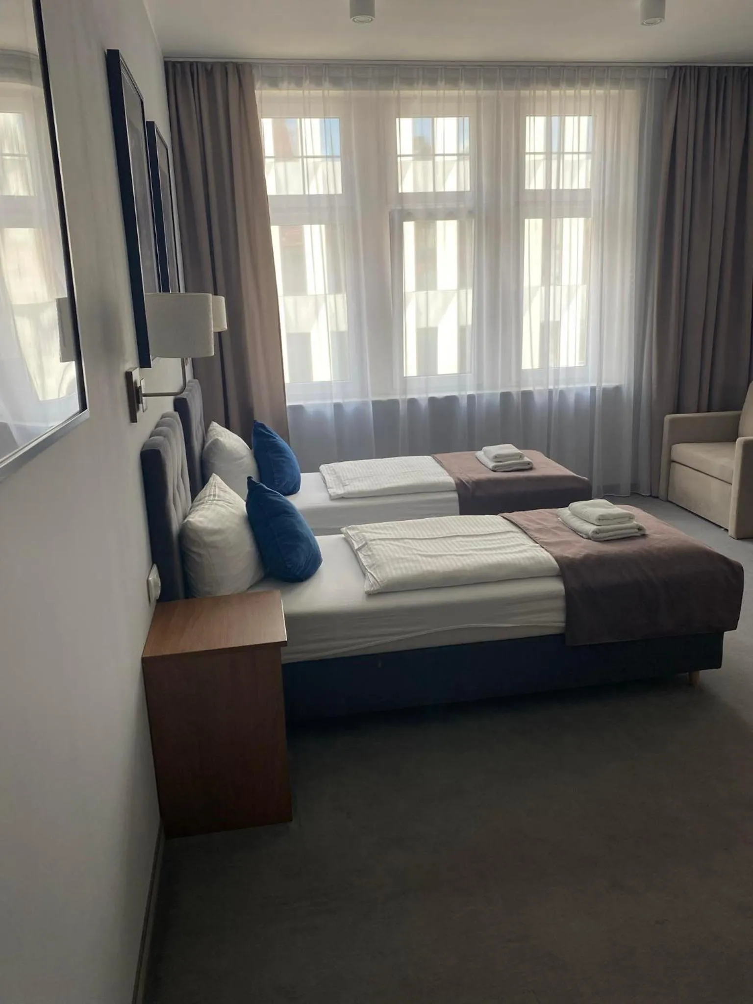 Bed in Brassel Aparthotel