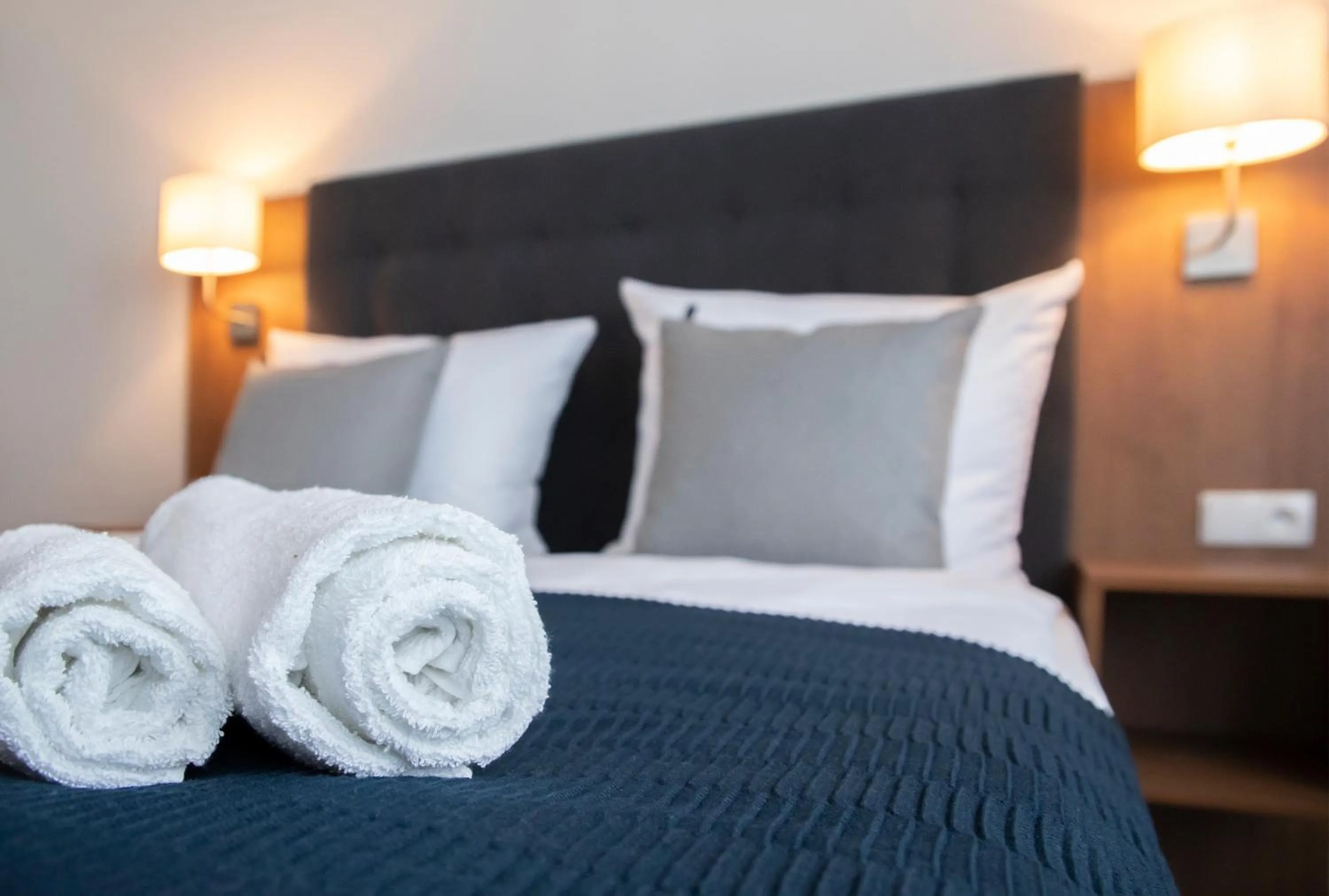 Bed in Brassel Aparthotel