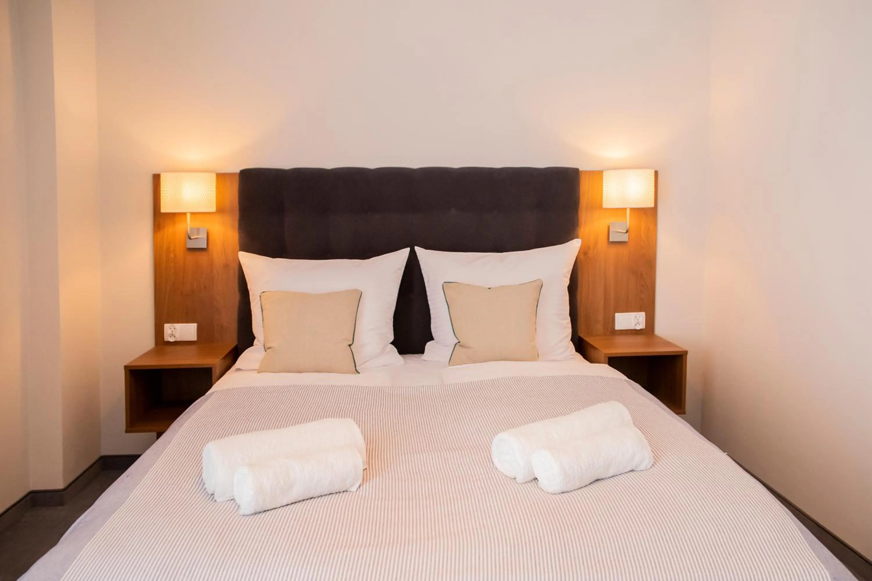 Bed in Brassel Aparthotel