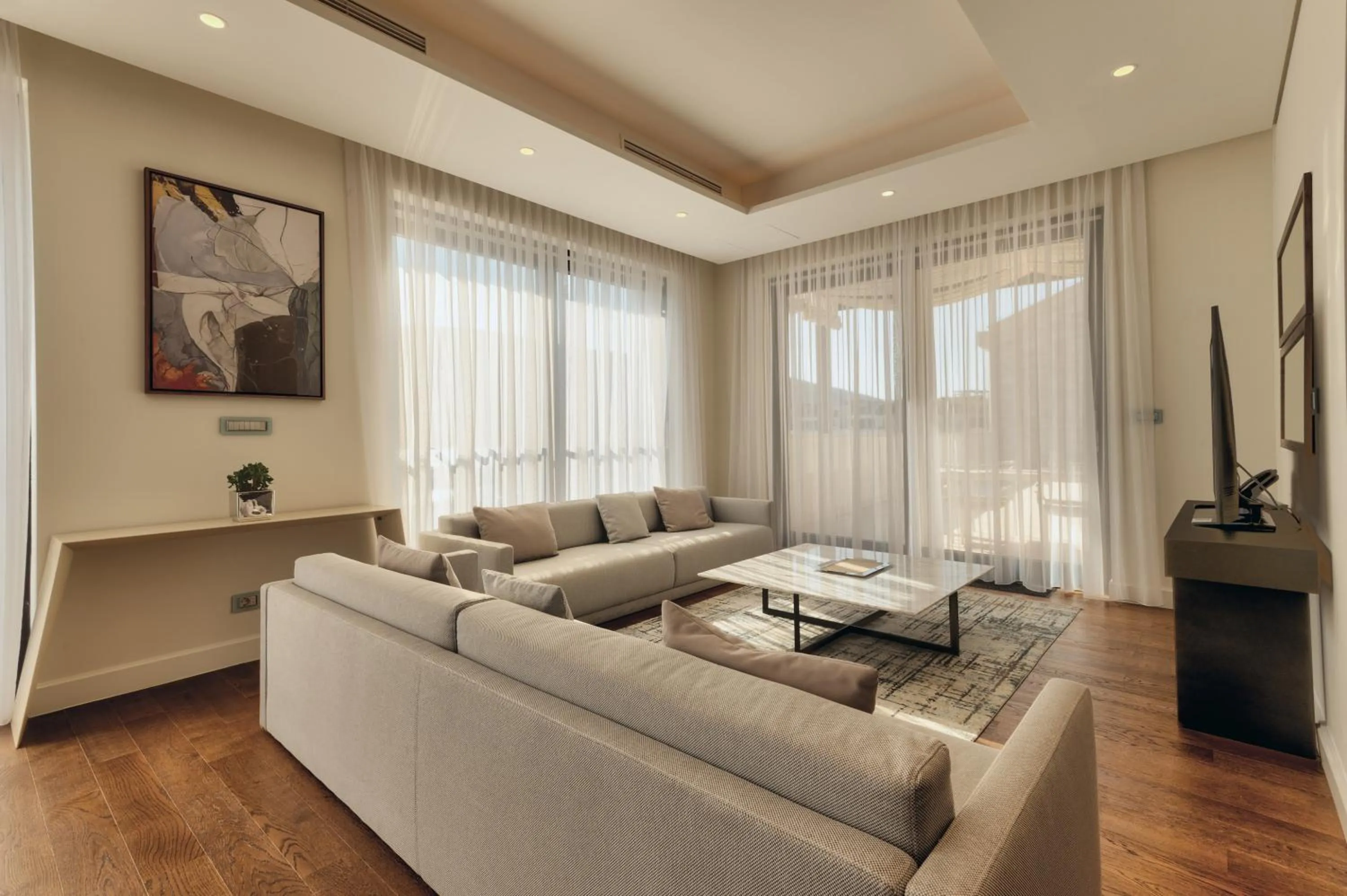 Living room in Portonovi Resort