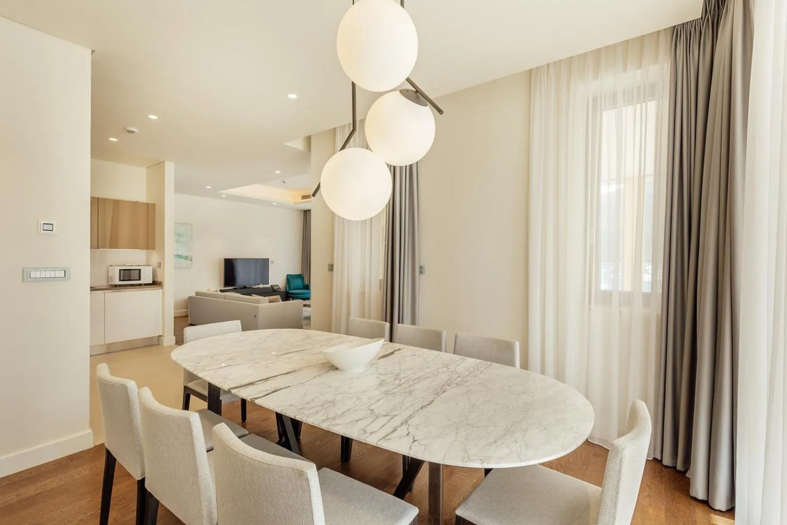 Dining area in Portonovi Resort