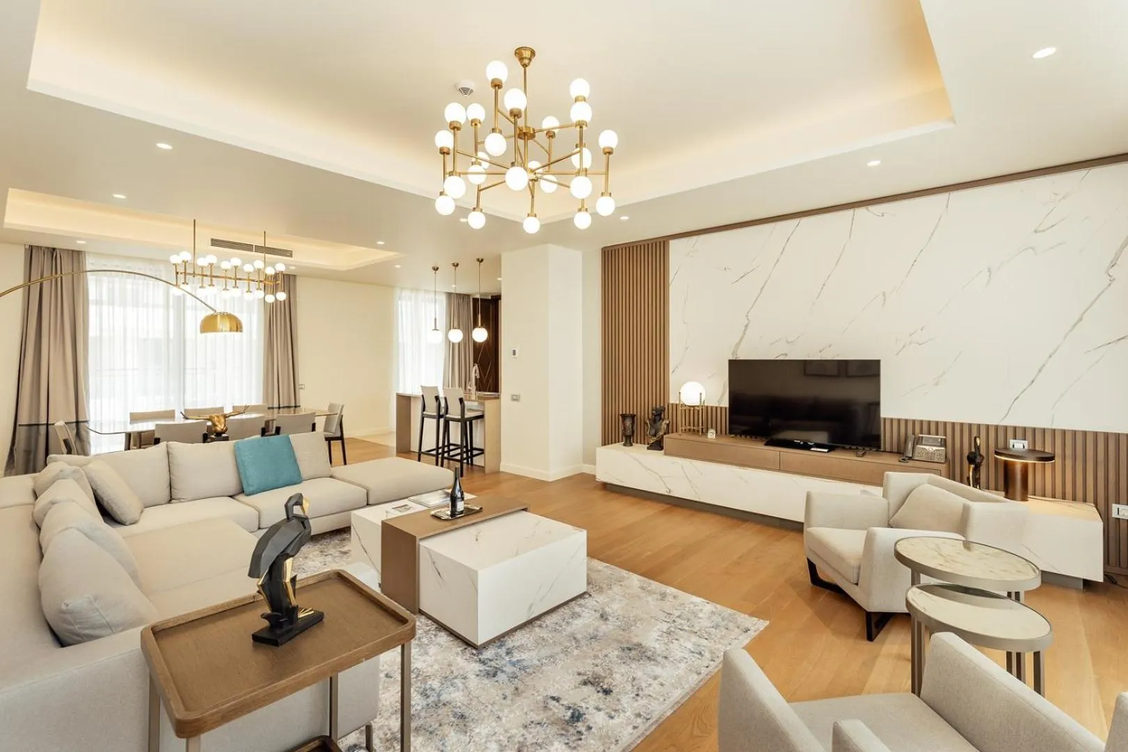 Living room in Portonovi Resort