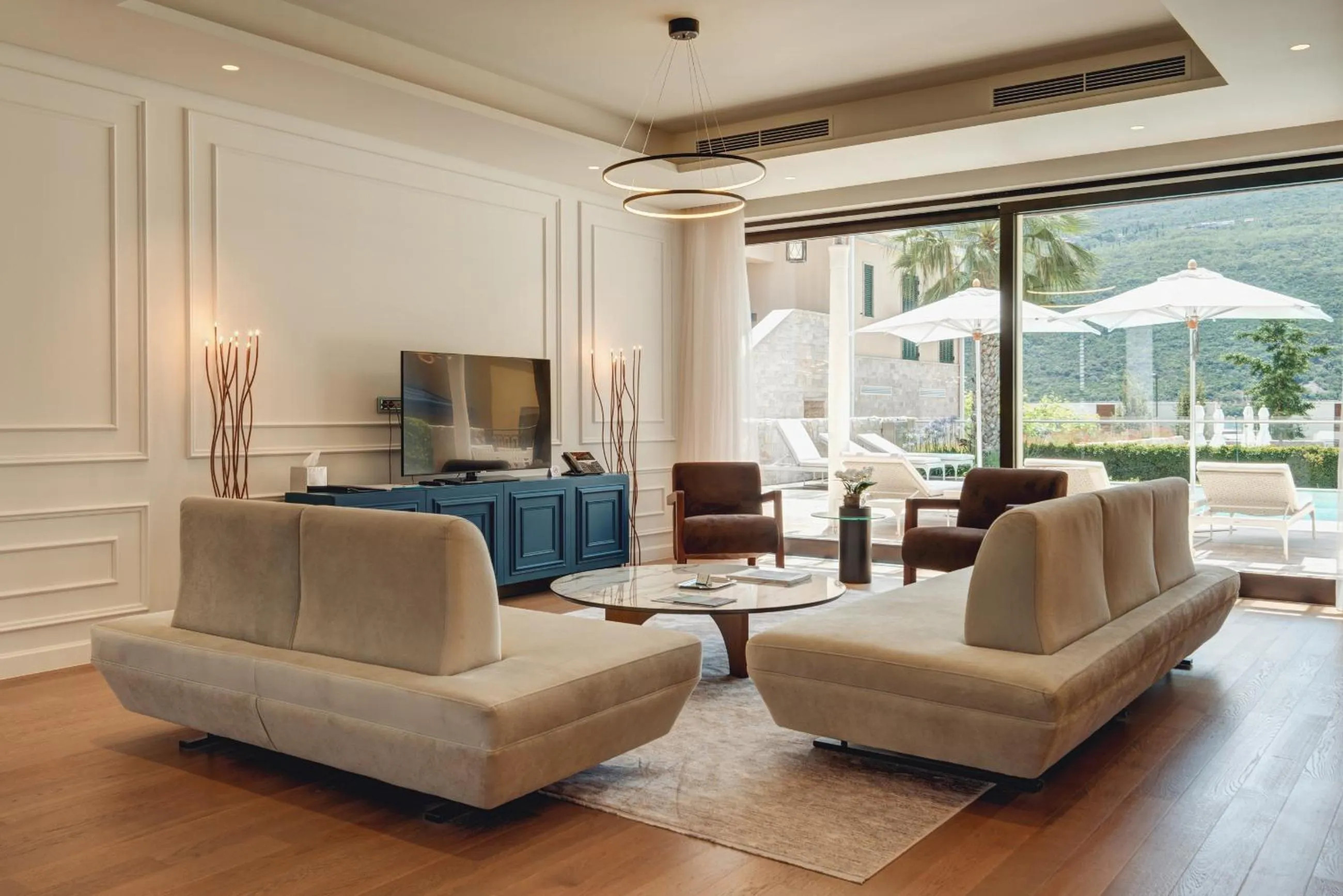 Living room in Portonovi Resort