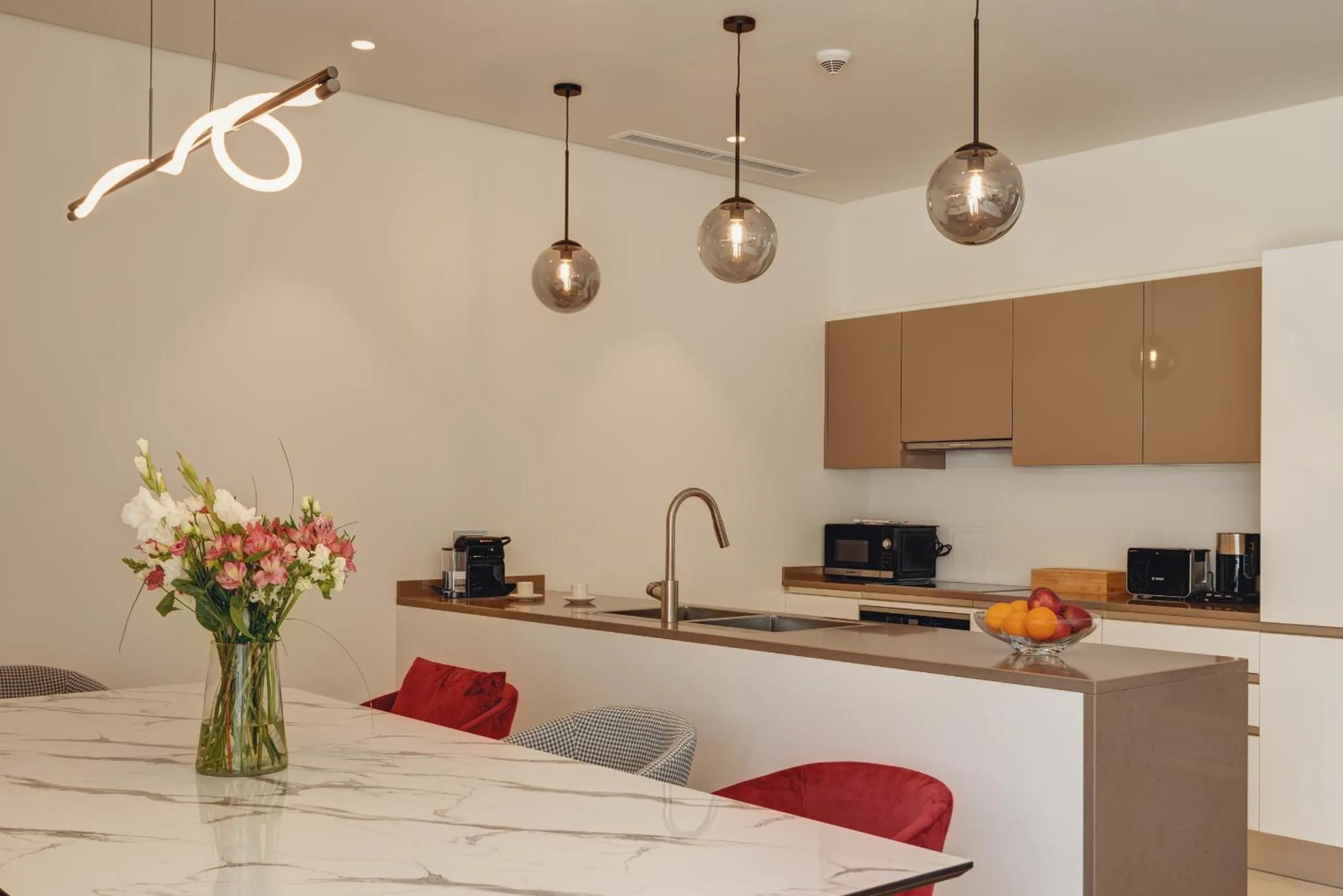 Kitchen or kitchenette in Portonovi Resort