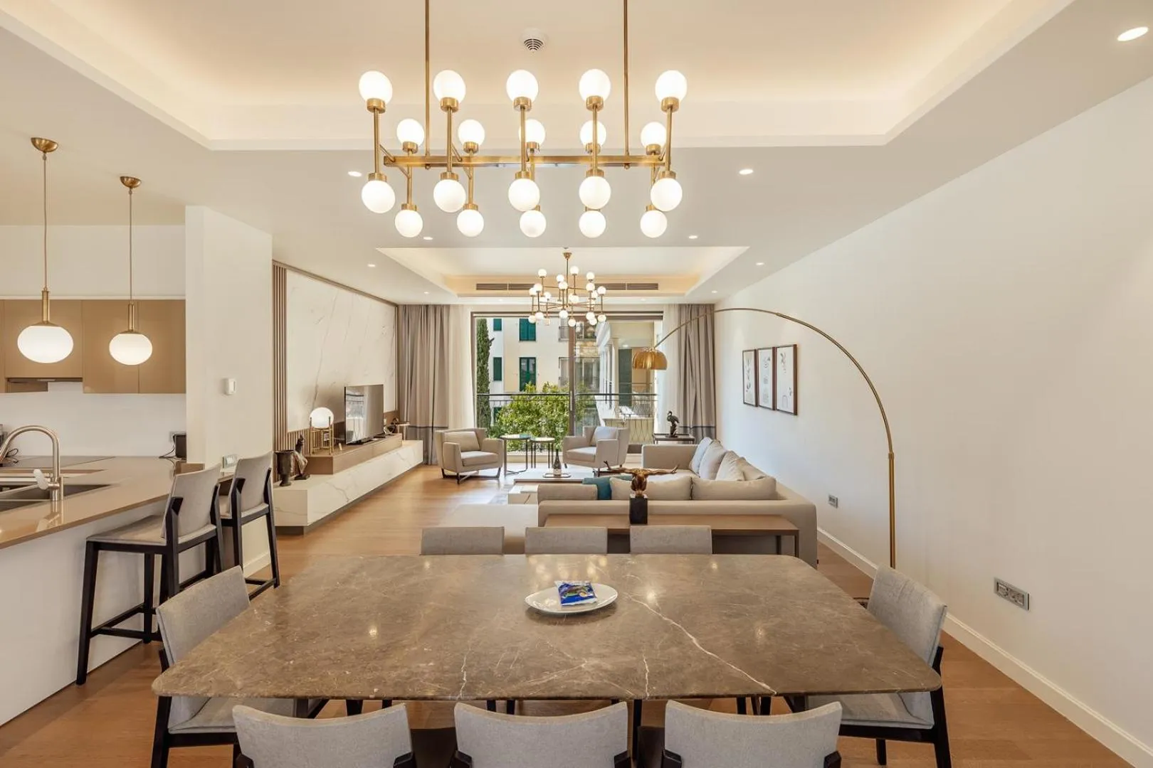 Dining area in Portonovi Resort