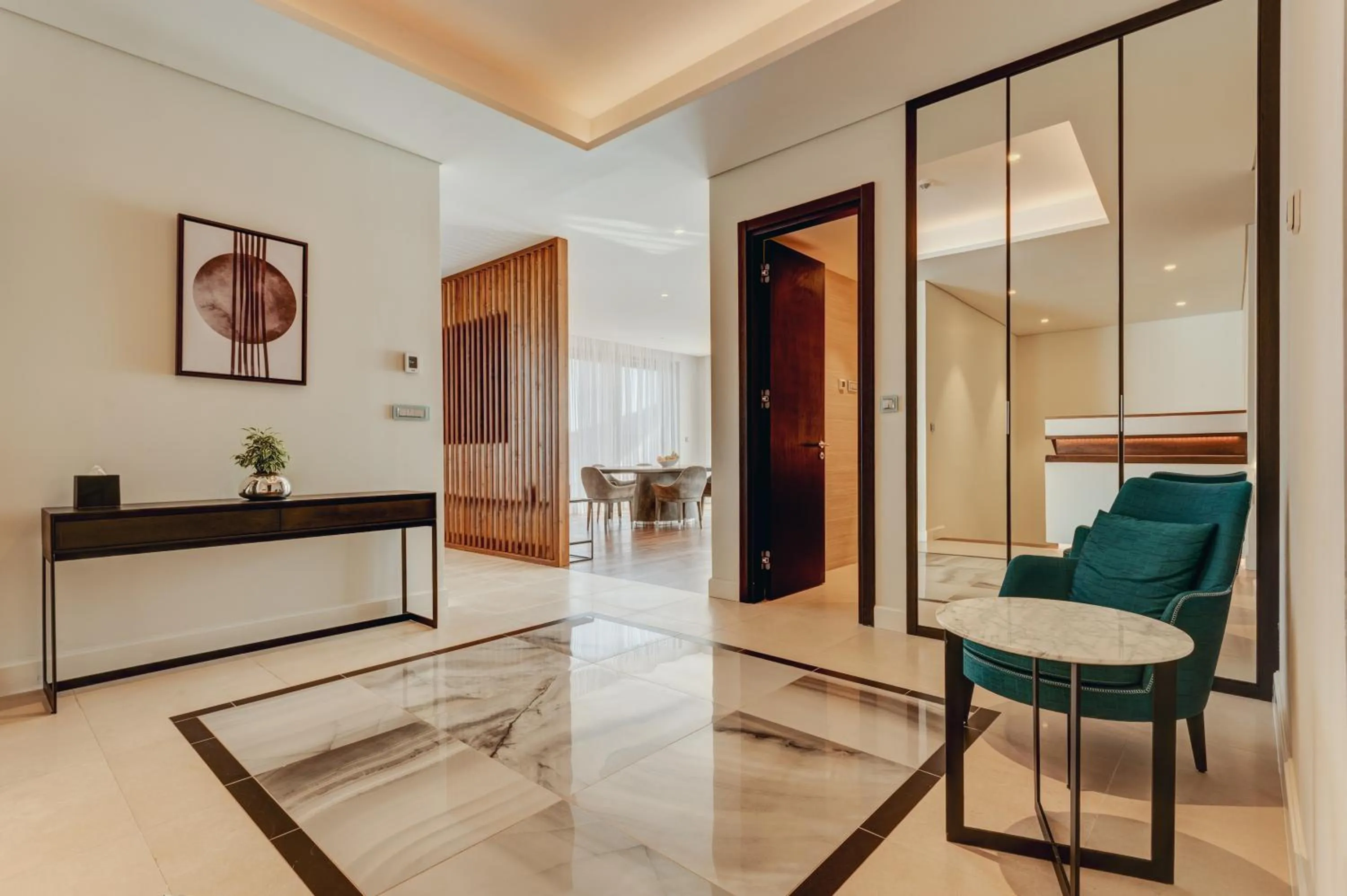 Seating area in Portonovi Resort