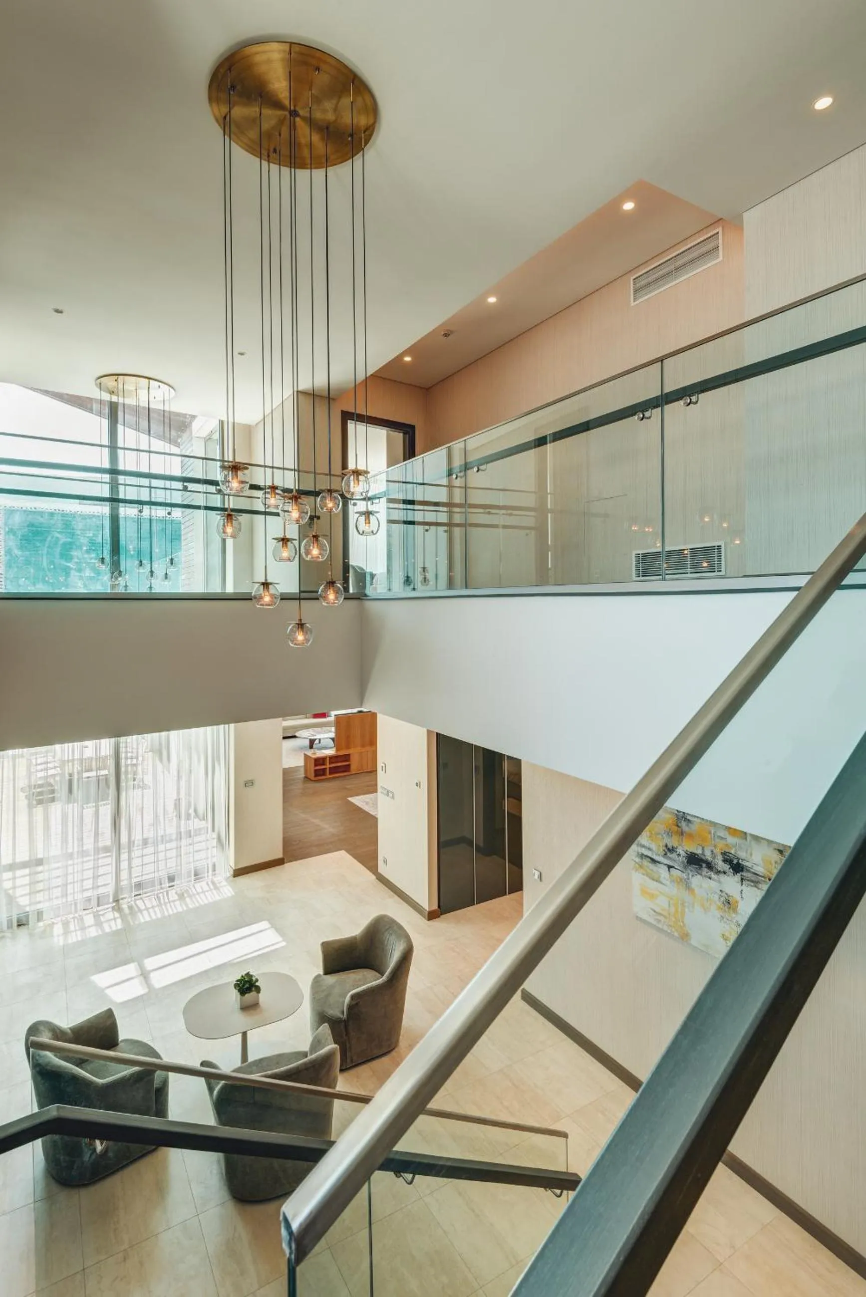 Seating area in Portonovi Resort