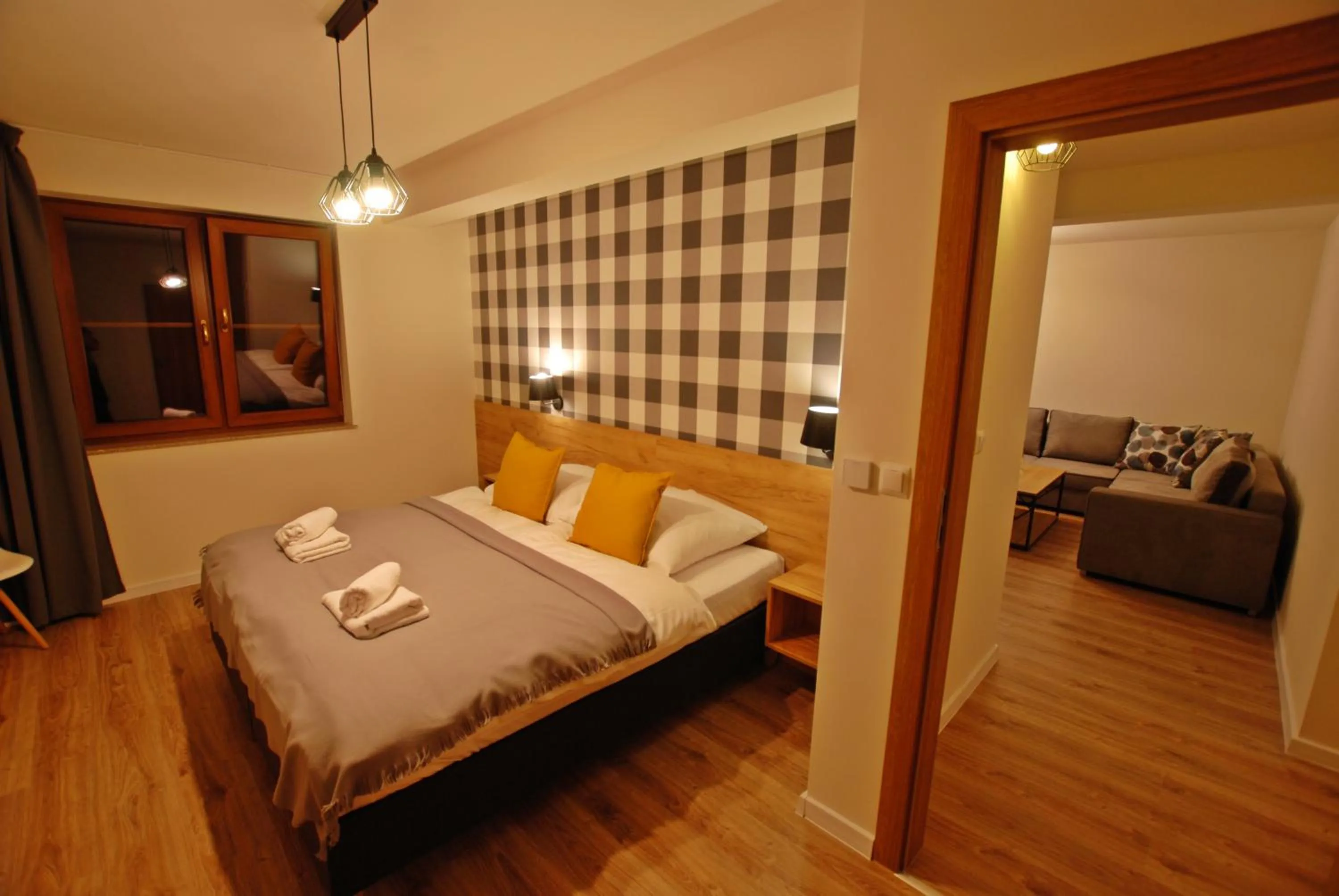 Toilet, Bed in Apartamenty Magia Gór