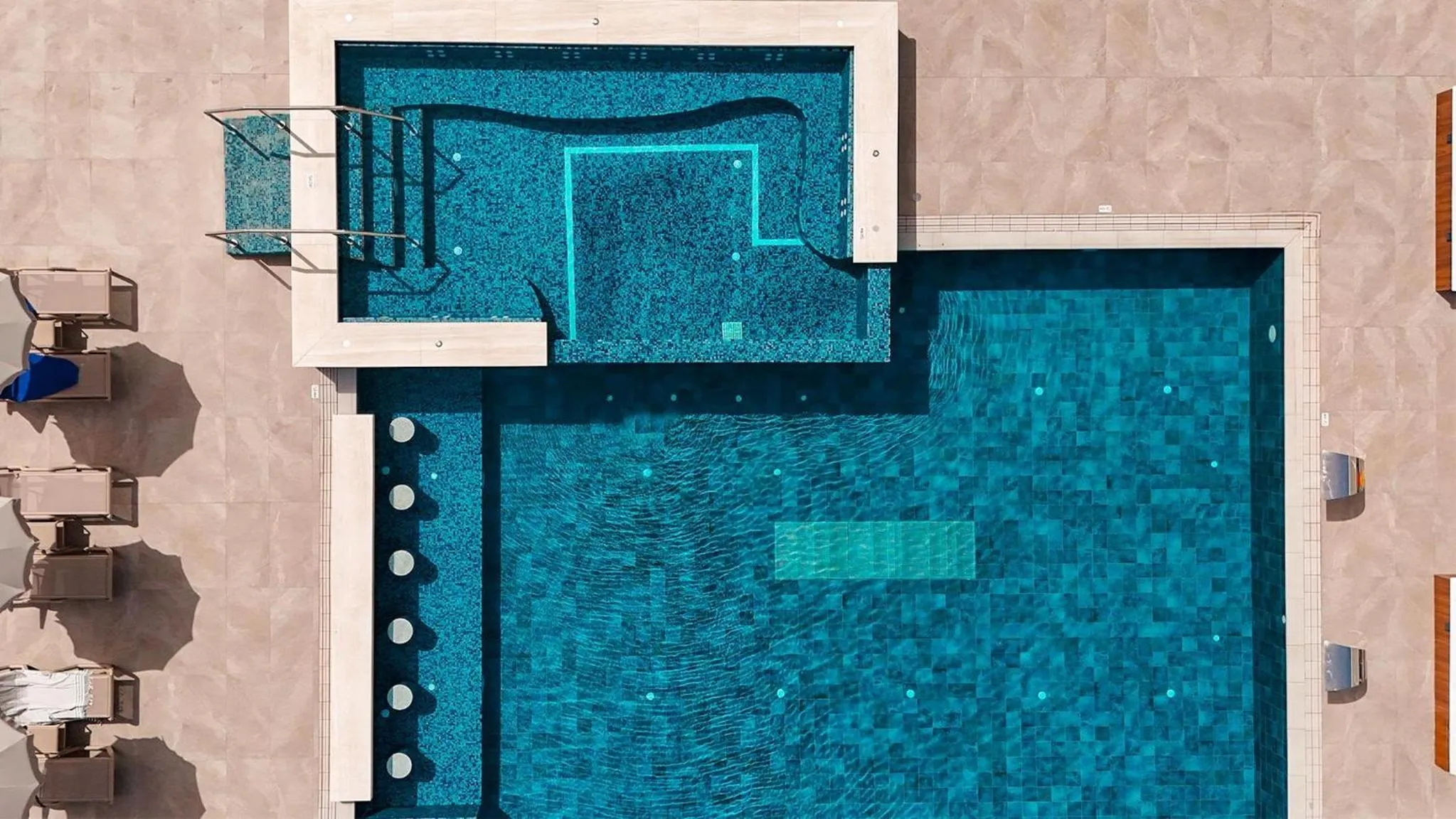 Swimming pool in Cavo Maris Beach Hotel