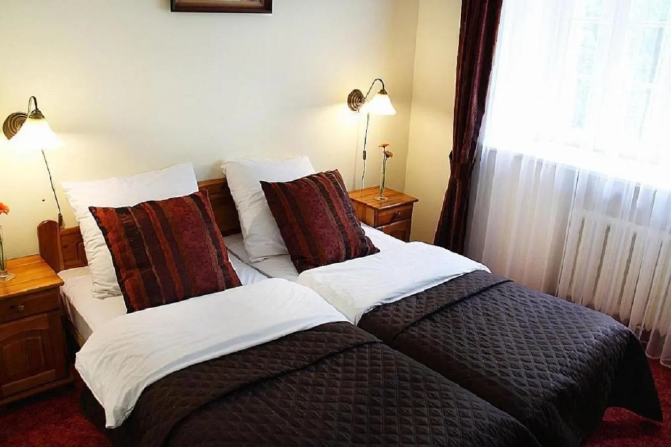 Bed in Hotel Przy Oślej Bramie - Zamek Książ