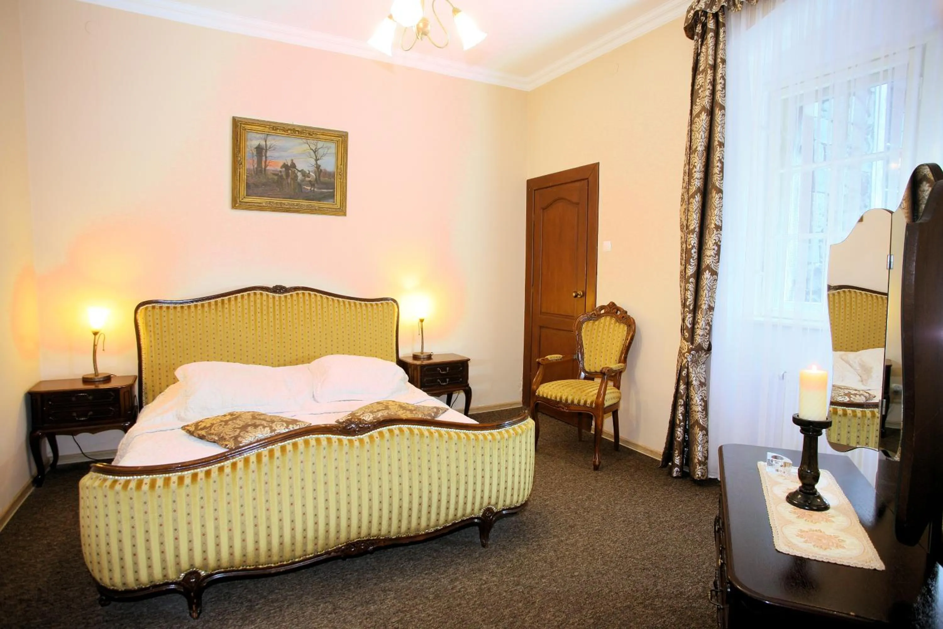 Bed in Hotel Przy Oślej Bramie - Zamek Książ