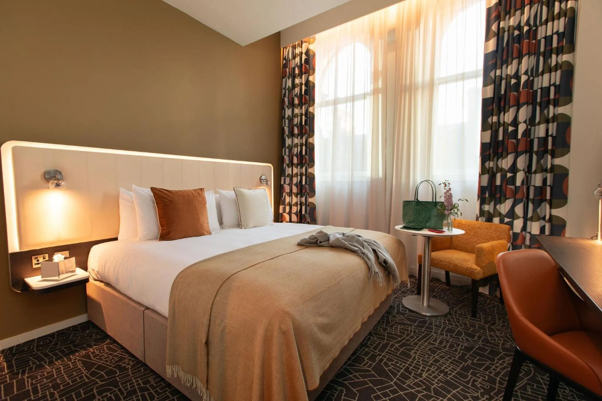 Bed in The Address Glasgow