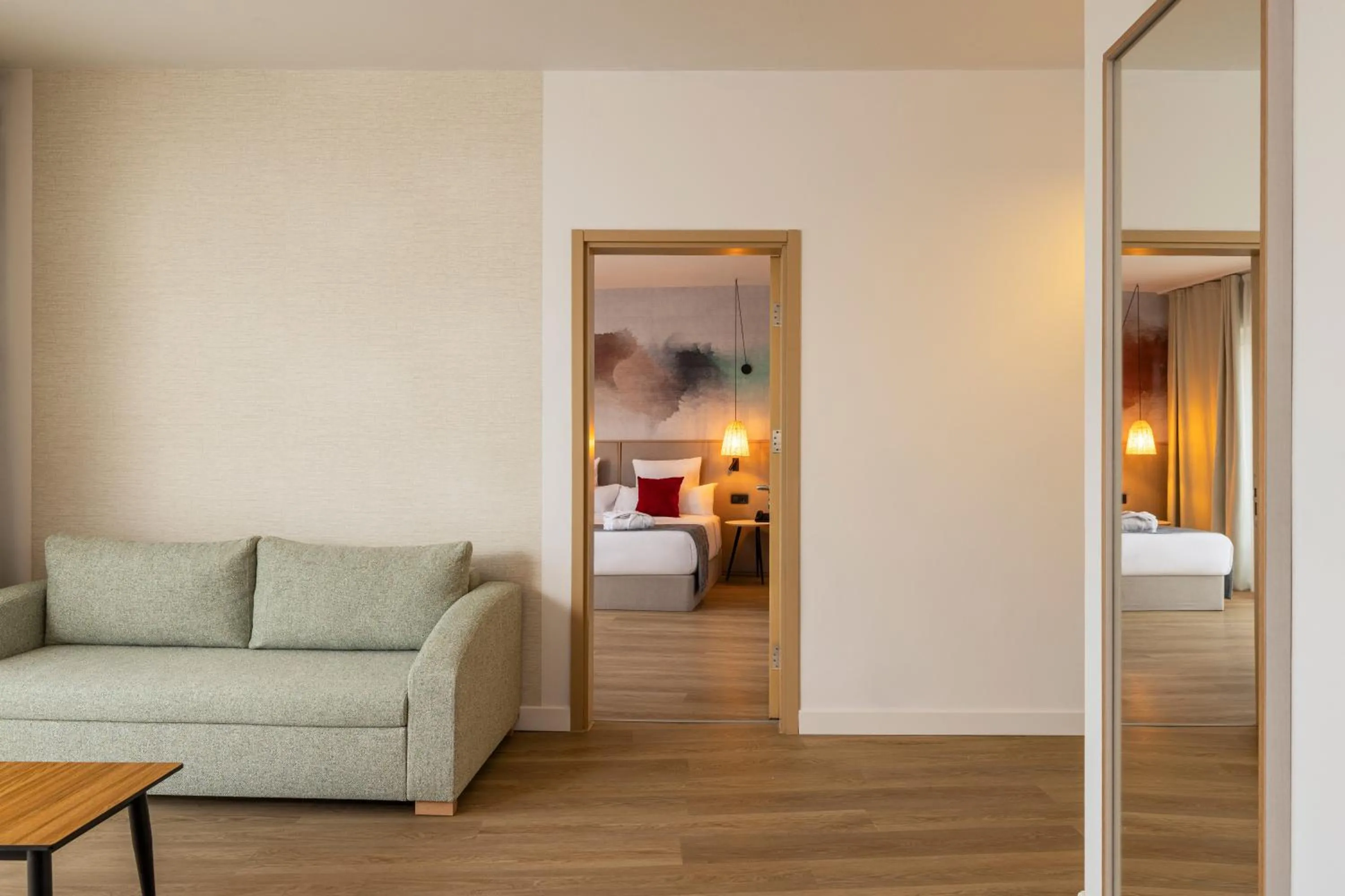 Living room, Bed in AluaSoul Sunny Beach - Adults Only - All Inclusive